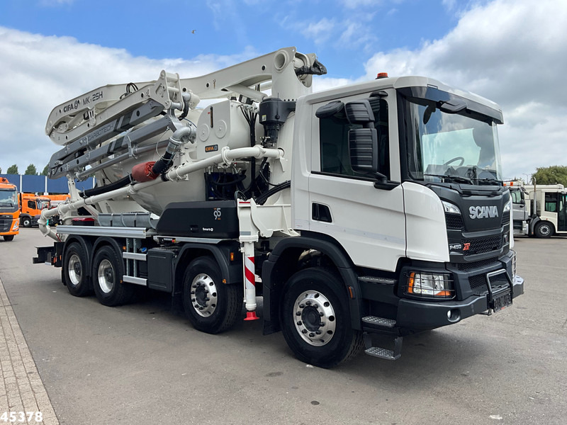 Scania P 450 XT 8x4 Euro 6 Retarder CIFA 7m³ Mixer + Pumi Pump 25 m³ NEW AND UNUSED! - Bomba de hormigón: foto 3 Scania P 450 XT 8x4 Euro 6 Retarder CIFA 7m³ Mixer + Pumi Pump 25 m³ NEW AND UNUSED! - Bomba de hormigón: foto 3