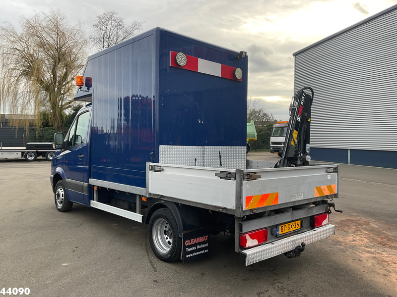 Camión grúa Volkswagen Crafter Servicewagen Hiab 1,3 Tonmeter laadkraan Just 123.645 Km!: foto 7