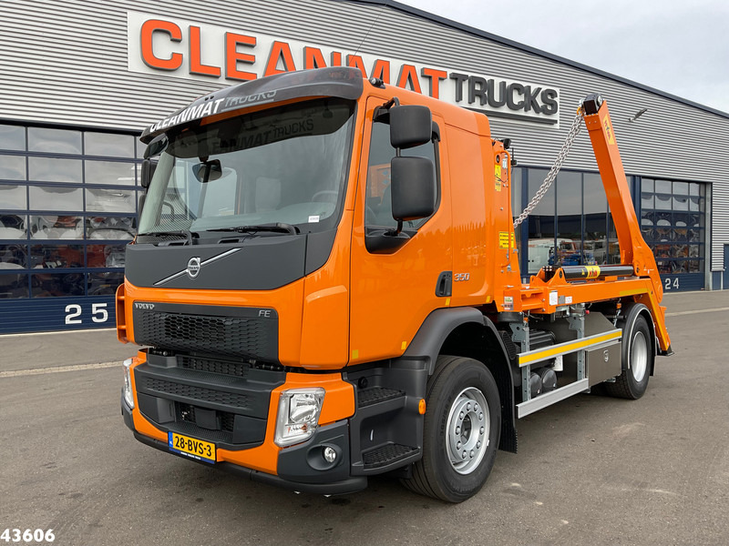 Volvo FE 350 Hyva 14 Ton portaalarmsysteem - Camión portacontenedor de cadenas: foto 1 Volvo FE 350 Hyva 14 Ton portaalarmsysteem - Camión portacontenedor de cadenas: foto 1