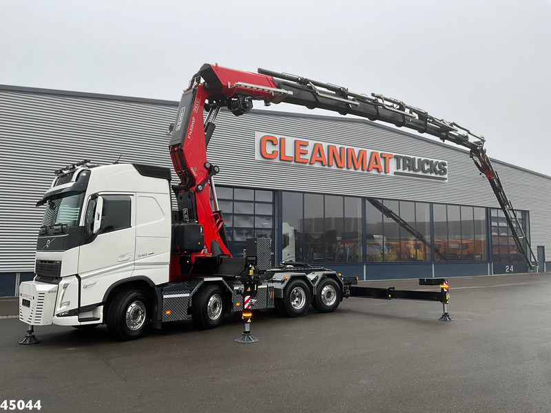Camión grúa Volvo FH 540 8x2 Fassi 145 Tonmeter laadkraan + Fly-JIb Just 7.187 Km! Demo voertuig!: foto 8