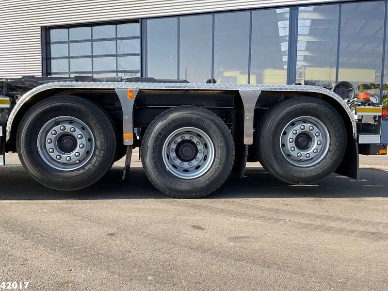 Camión multibasculante, Camión grúa Volvo FM 420 8x2 HMF 28 Tonmeter laadkraan: foto 8