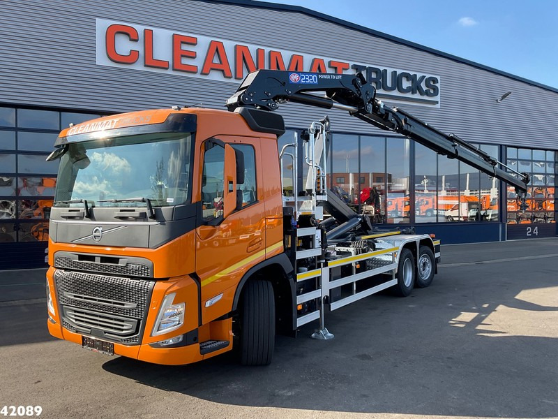 Volvo FM 430 HMF 23 ton/meter laadkraan - Camión multibasculante, Camión grúa: foto 1 Volvo FM 430 HMF 23 ton/meter laadkraan - Camión multibasculante, Camión grúa: foto 1