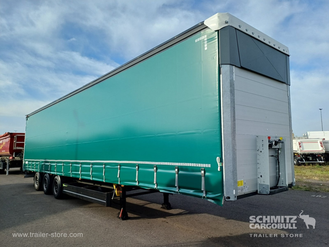 BERGER Auflieger Curtainsider Mega - Semirremolque lona: foto 1 BERGER Auflieger Curtainsider Mega - Semirremolque lona: foto 1