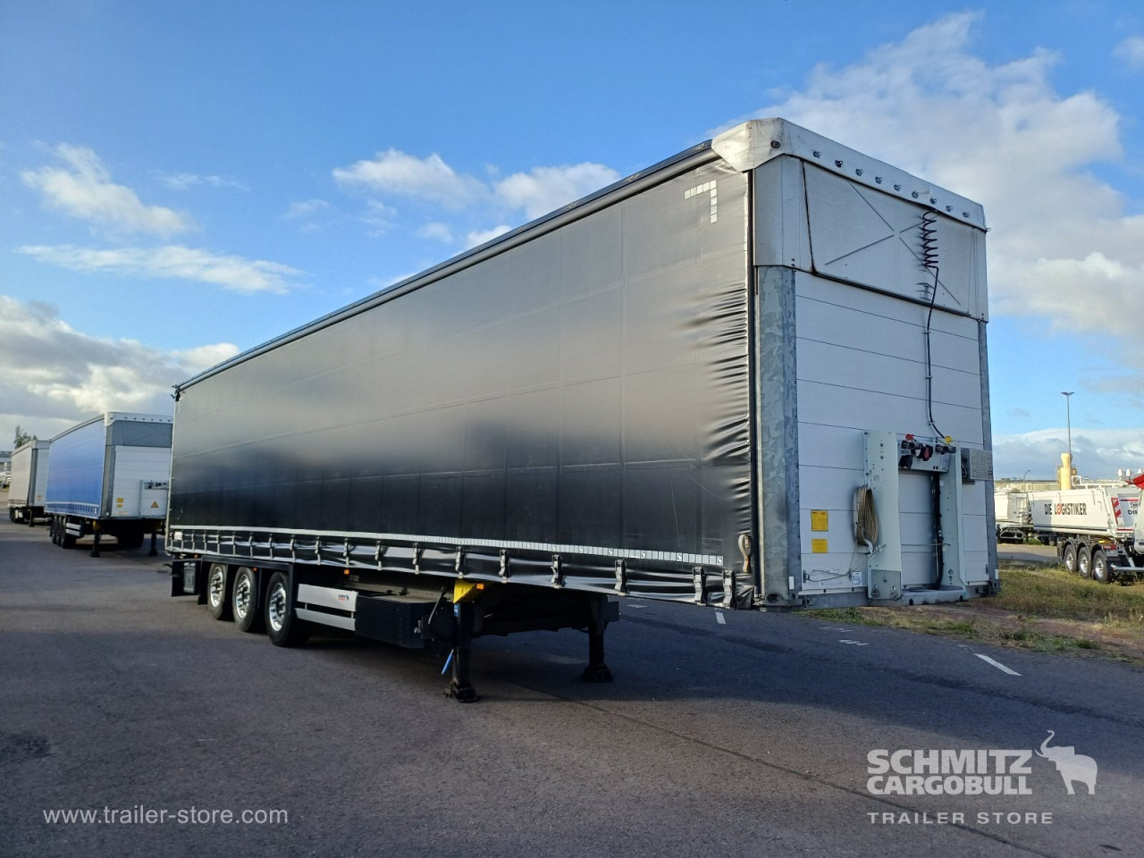 SCHMITZ Auflieger Curtainsider Mega - Semirremolque lona: foto 1 SCHMITZ Auflieger Curtainsider Mega - Semirremolque lona: foto 1