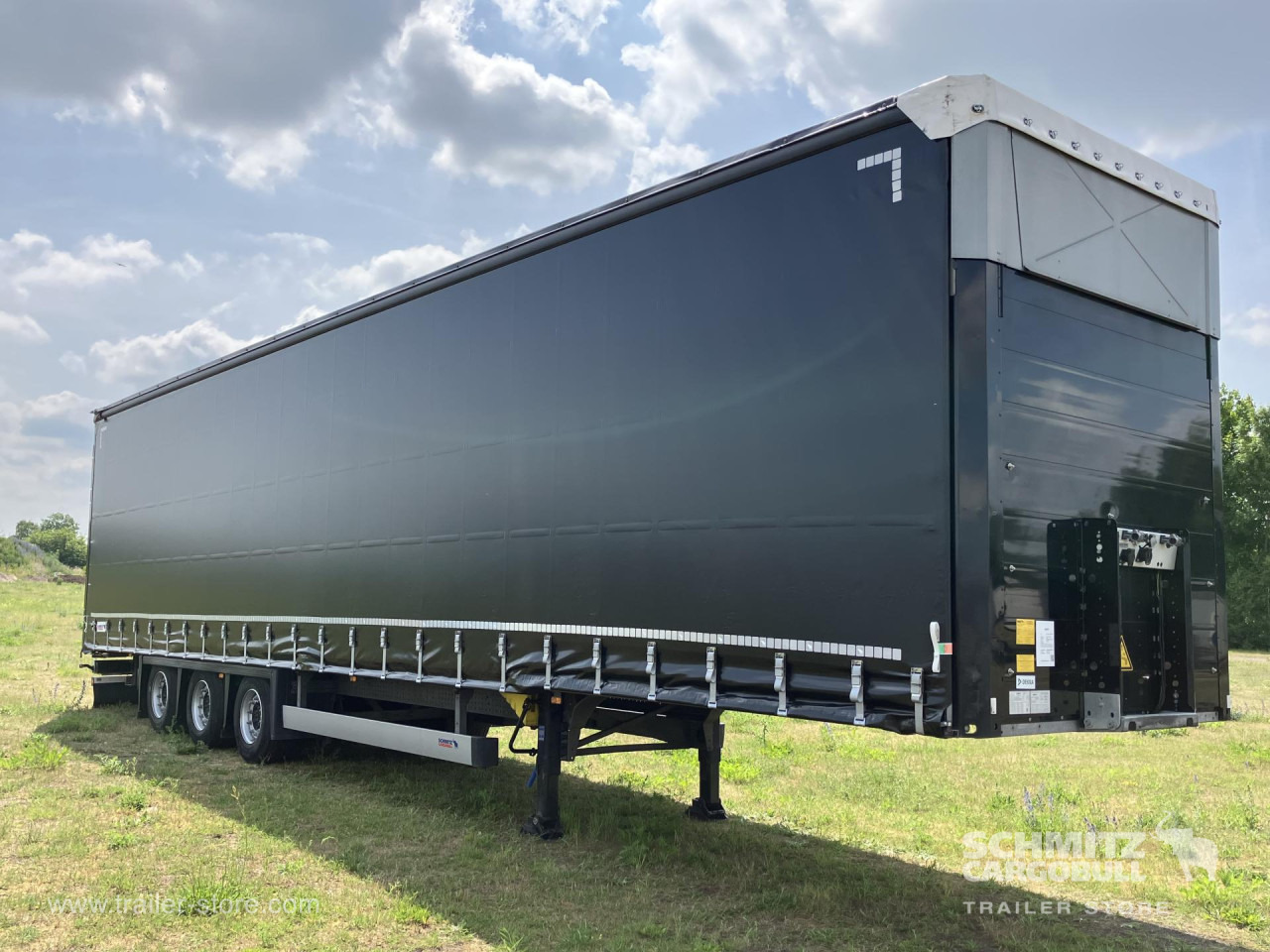 SCHMITZ Auflieger Curtainsider Mega - Semirremolque lona: foto 1 SCHMITZ Auflieger Curtainsider Mega - Semirremolque lona: foto 1
