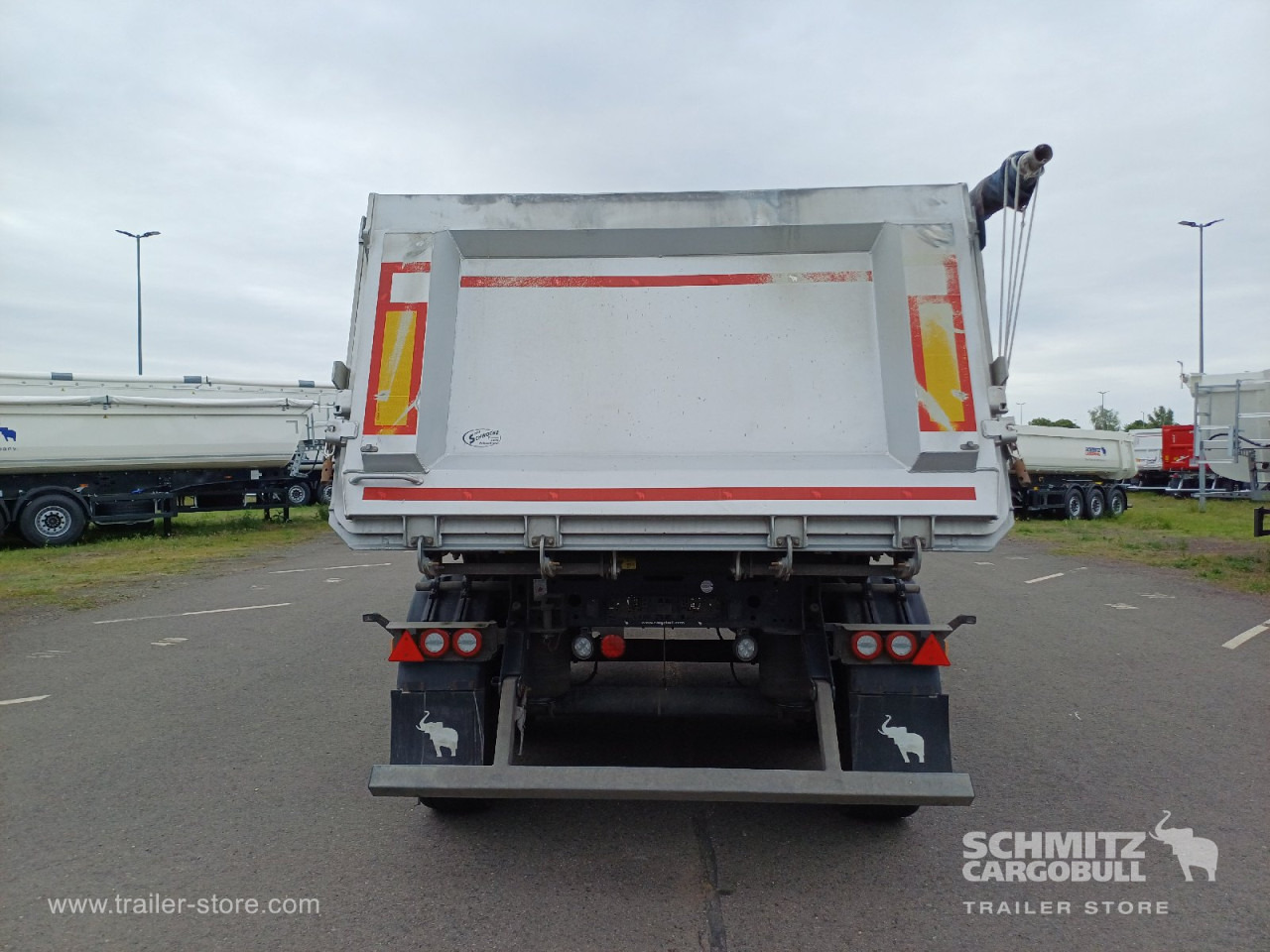 Semirremolque volquete SCHMITZ Auflieger Kipper Alukastenmulde 24m³: foto 10