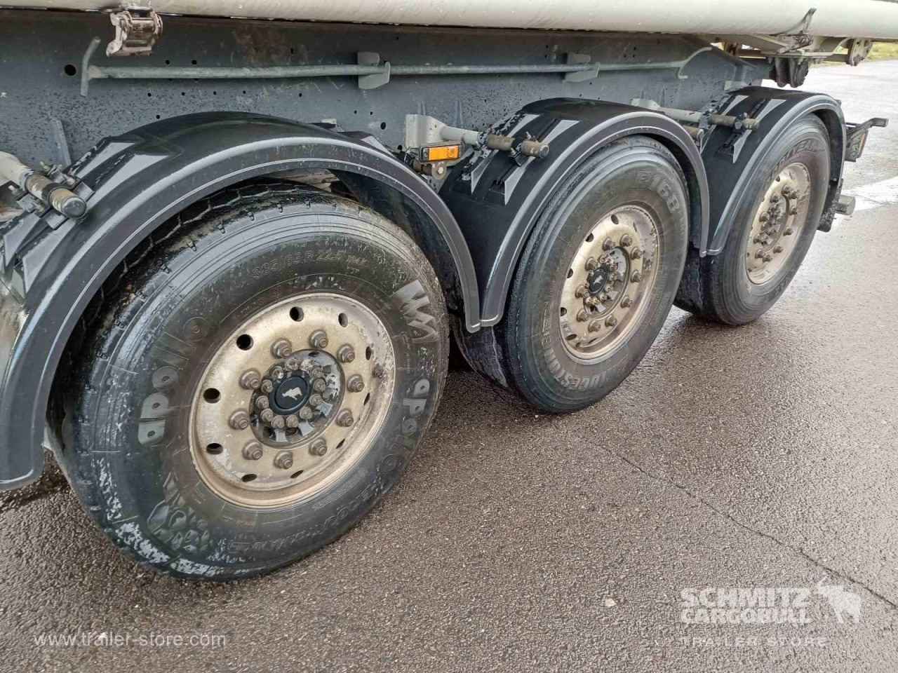 SCHMITZ Auflieger Kipper Alukastenmulde 24m³ - Semirremolque volquete: foto 2 SCHMITZ Auflieger Kipper Alukastenmulde 24m³ - Semirremolque volquete: foto 2
