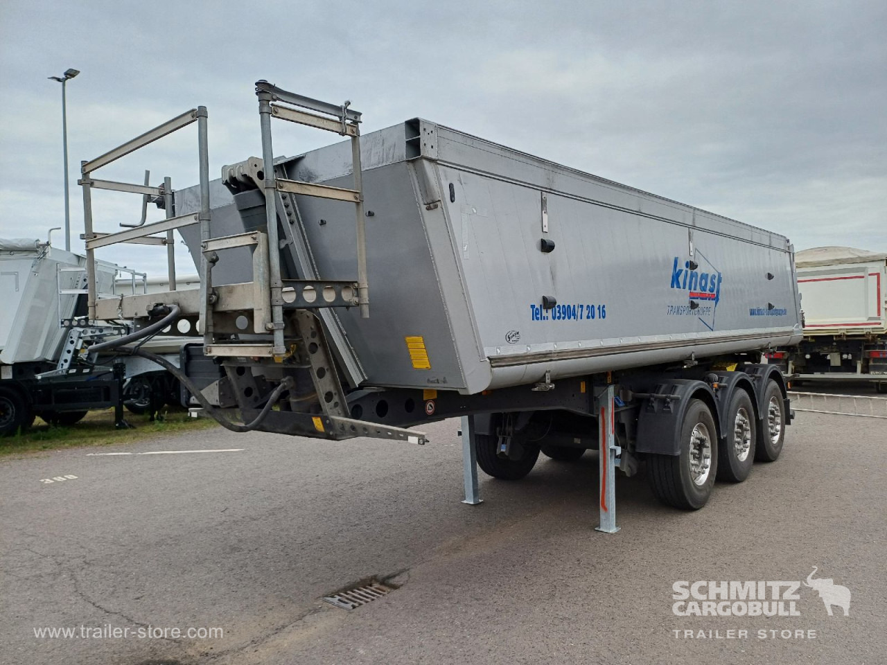Semirremolque volquete SCHMITZ Auflieger Kipper Alukastenmulde 24m³: foto 8