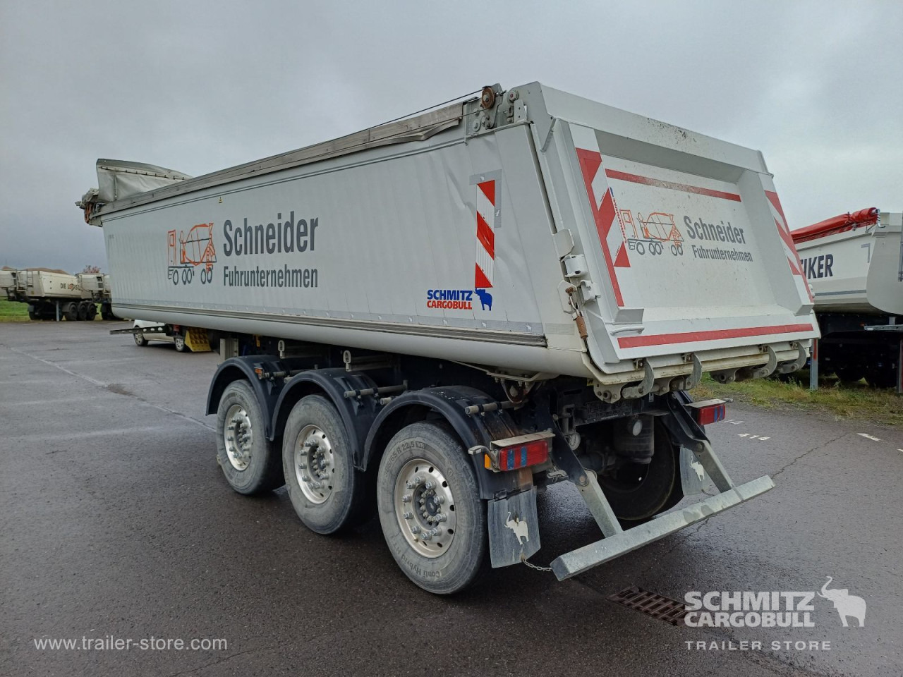 SCHMITZ Auflieger Kipper Alukastenmulde 24m³ - Semirremolque volquete: foto 3 SCHMITZ Auflieger Kipper Alukastenmulde 24m³ - Semirremolque volquete: foto 3
