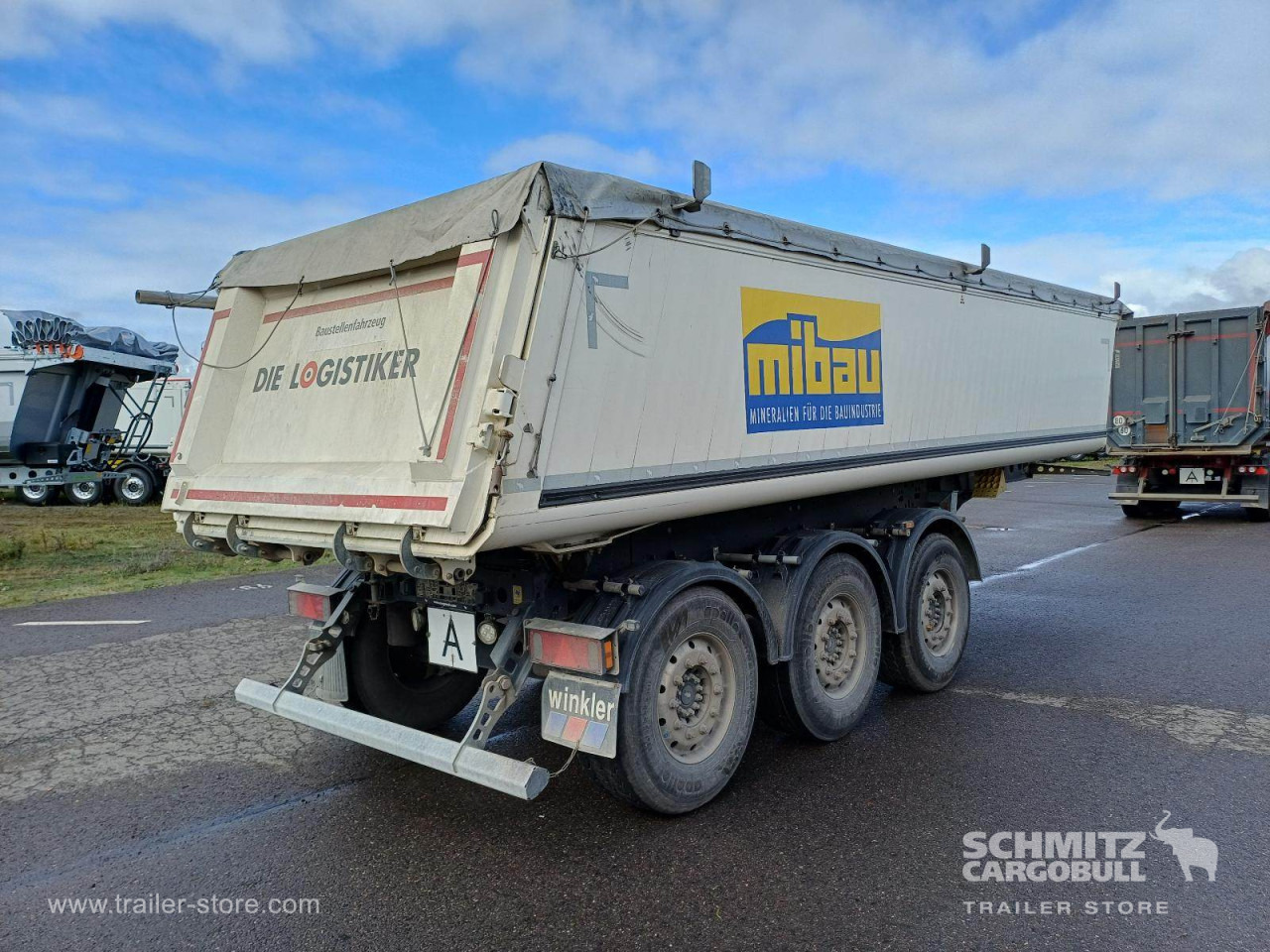 Semirremolque volquete SCHMITZ Auflieger Kipper Alukastenmulde 24m³: foto 7 Semirremolque volquete SCHMITZ Auflieger Kipper Alukastenmulde 24m³: foto 7
