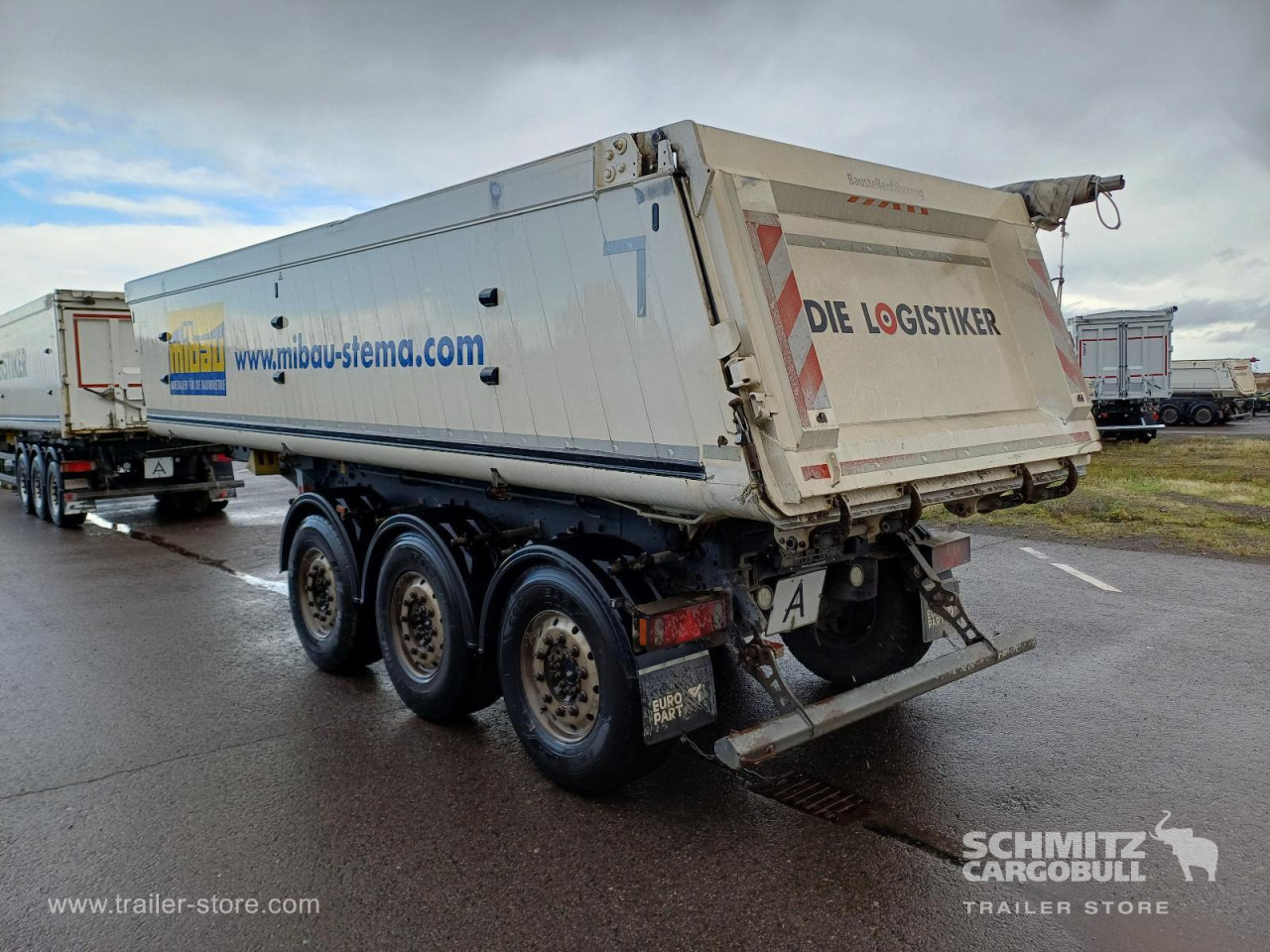 SCHMITZ Auflieger Kipper Alukastenmulde 24m³ - Semirremolque volquete: foto 4 SCHMITZ Auflieger Kipper Alukastenmulde 24m³ - Semirremolque volquete: foto 4