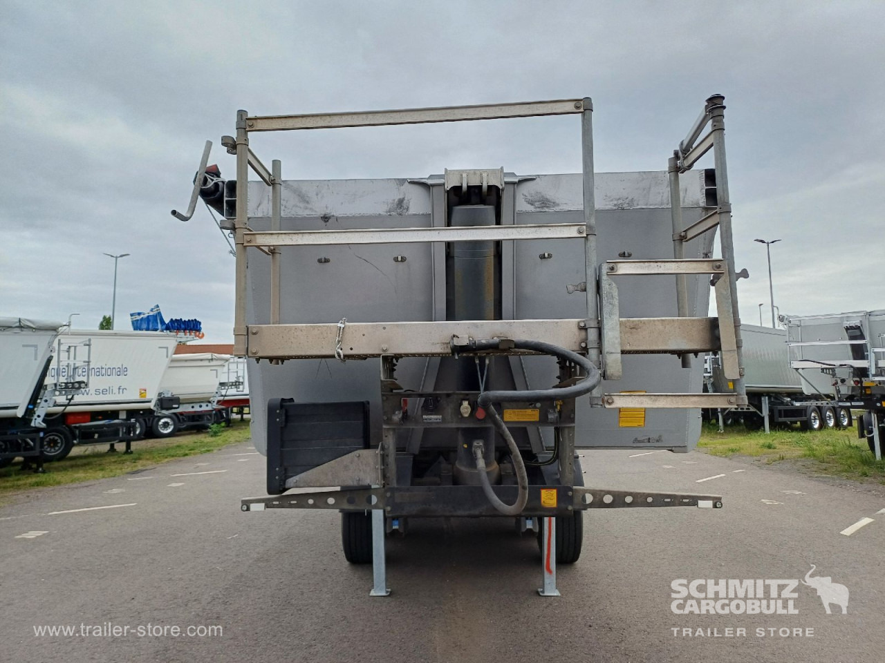 Semirremolque volquete SCHMITZ Auflieger Kipper Alukastenmulde 24m³: foto 11