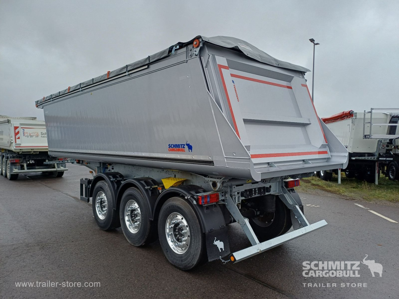 SCHMITZ Auflieger Kipper Alukastenmulde 29m³ - Semirremolque volquete: foto 5 SCHMITZ Auflieger Kipper Alukastenmulde 29m³ - Semirremolque volquete: foto 5