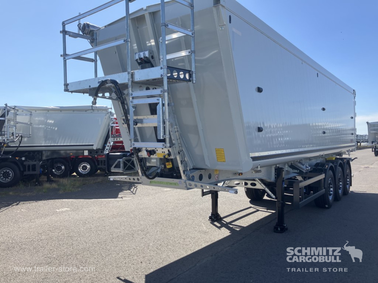 Semirremolque volquete nuevo SCHMITZ Auflieger Kipper Alukastenmulde 52m³: foto 8