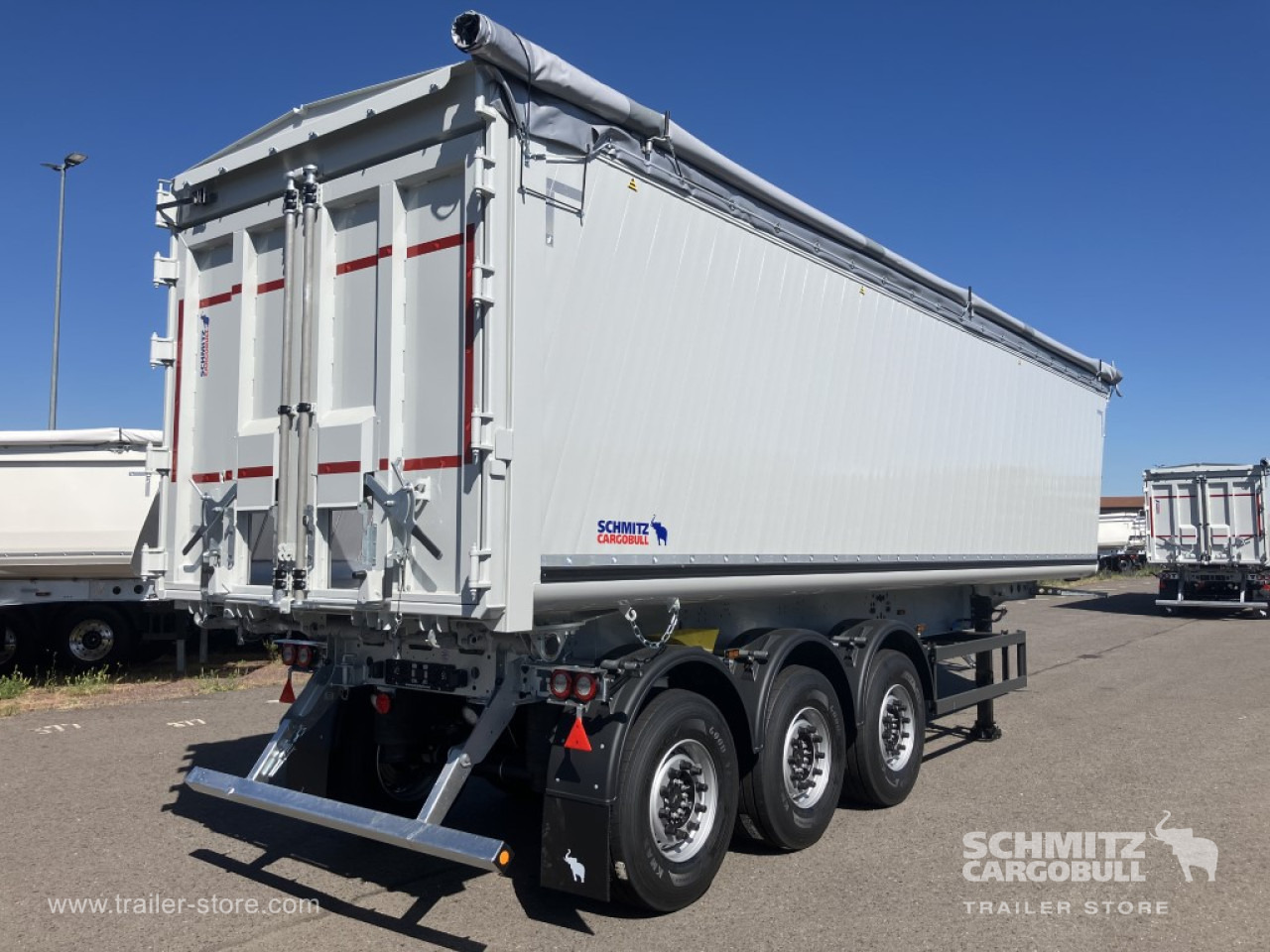 Semirremolque volquete nuevo SCHMITZ Auflieger Kipper Alukastenmulde 52m³: foto 10