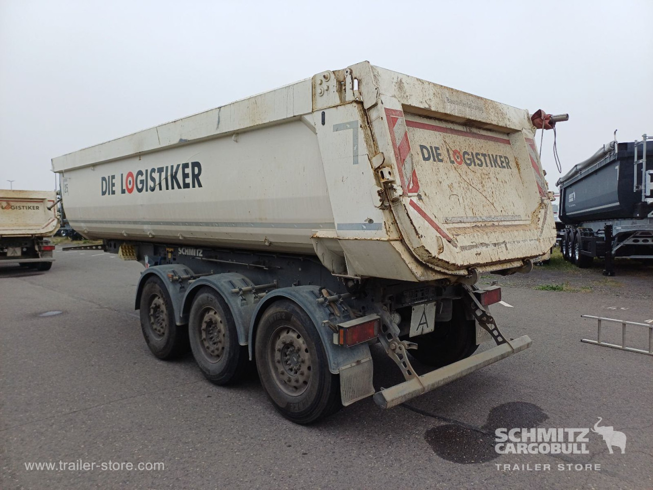 SCHMITZ Auflieger Kipper Stahlrundmulde 24m³ - Semirremolque volquete: foto 4 SCHMITZ Auflieger Kipper Stahlrundmulde 24m³ - Semirremolque volquete: foto 4