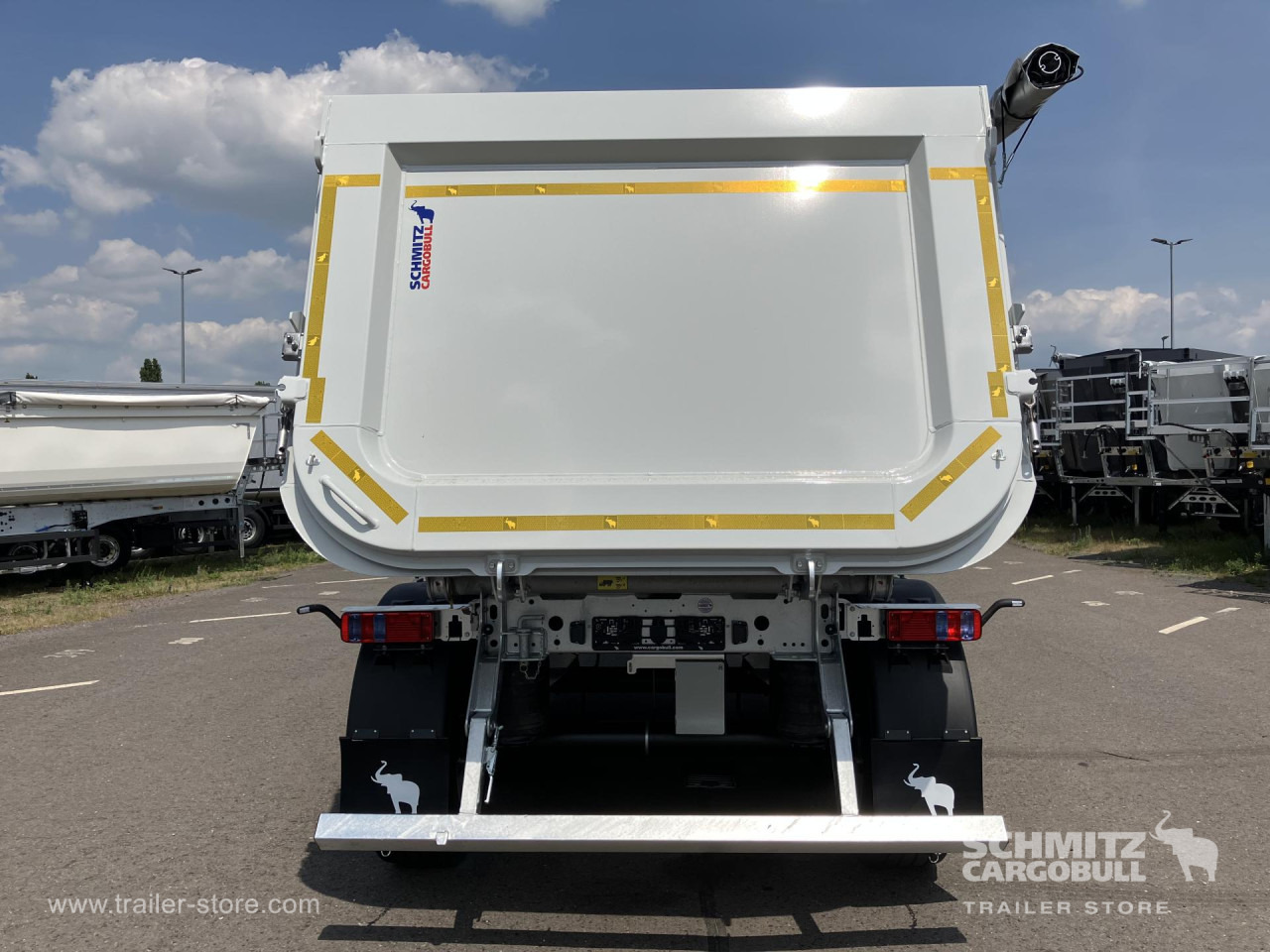Semirremolque volquete nuevo SCHMITZ Auflieger Kipper Stahlrundmulde: foto 9
