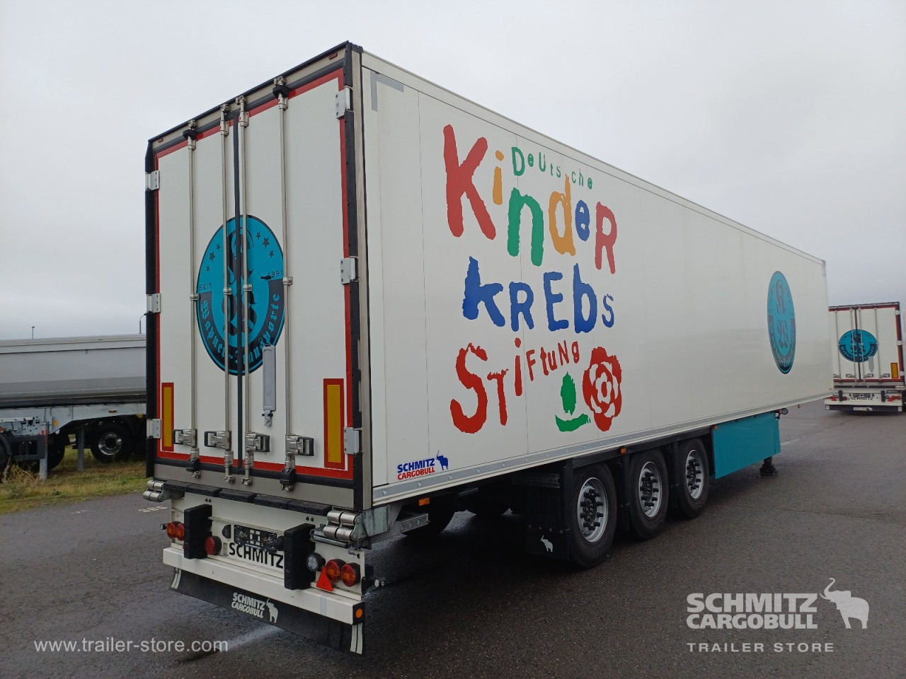 Semirremolque isotérmico SCHMITZ Auflieger Tiefkühler Fleischhang: foto 11