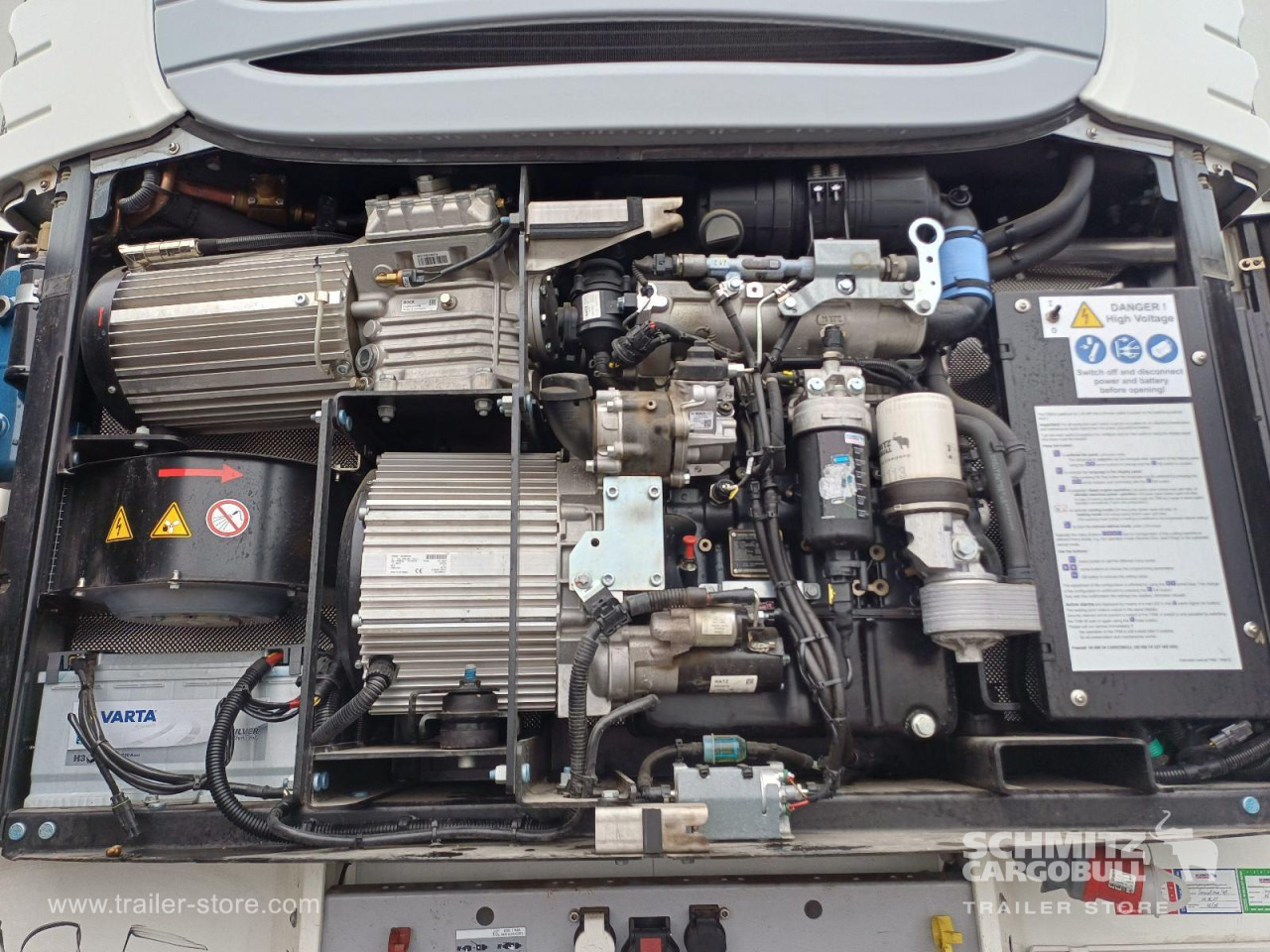 Semirremolque isotérmico SCHMITZ Auflieger Tiefkühler Fleischhang: foto 6