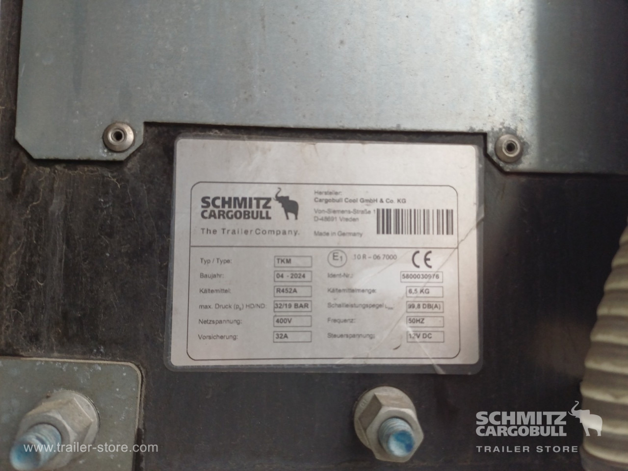 Semirremolque isotérmico SCHMITZ Auflieger Tiefkühler Fleischhang: foto 7