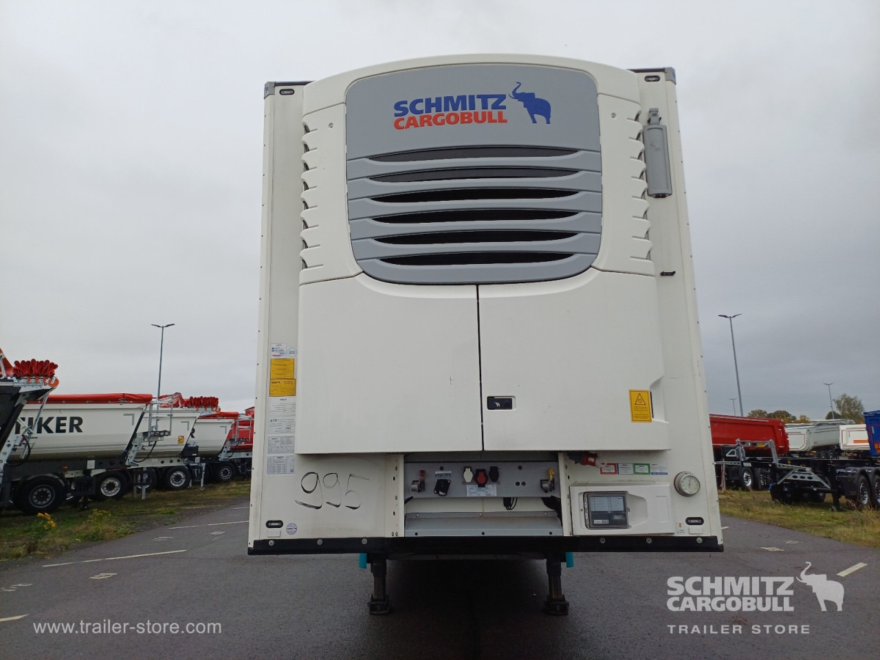 Semirremolque isotérmico SCHMITZ Auflieger Tiefkühler Fleischhang: foto 15