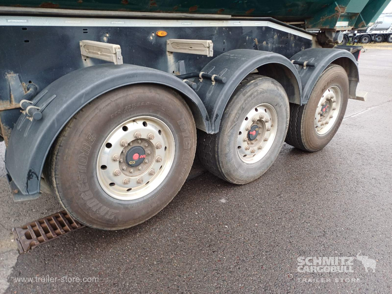 Semirremolque volquete SCHWARZMUELLER Auflieger Kipper Stahlrundmulde 26m³: foto 11