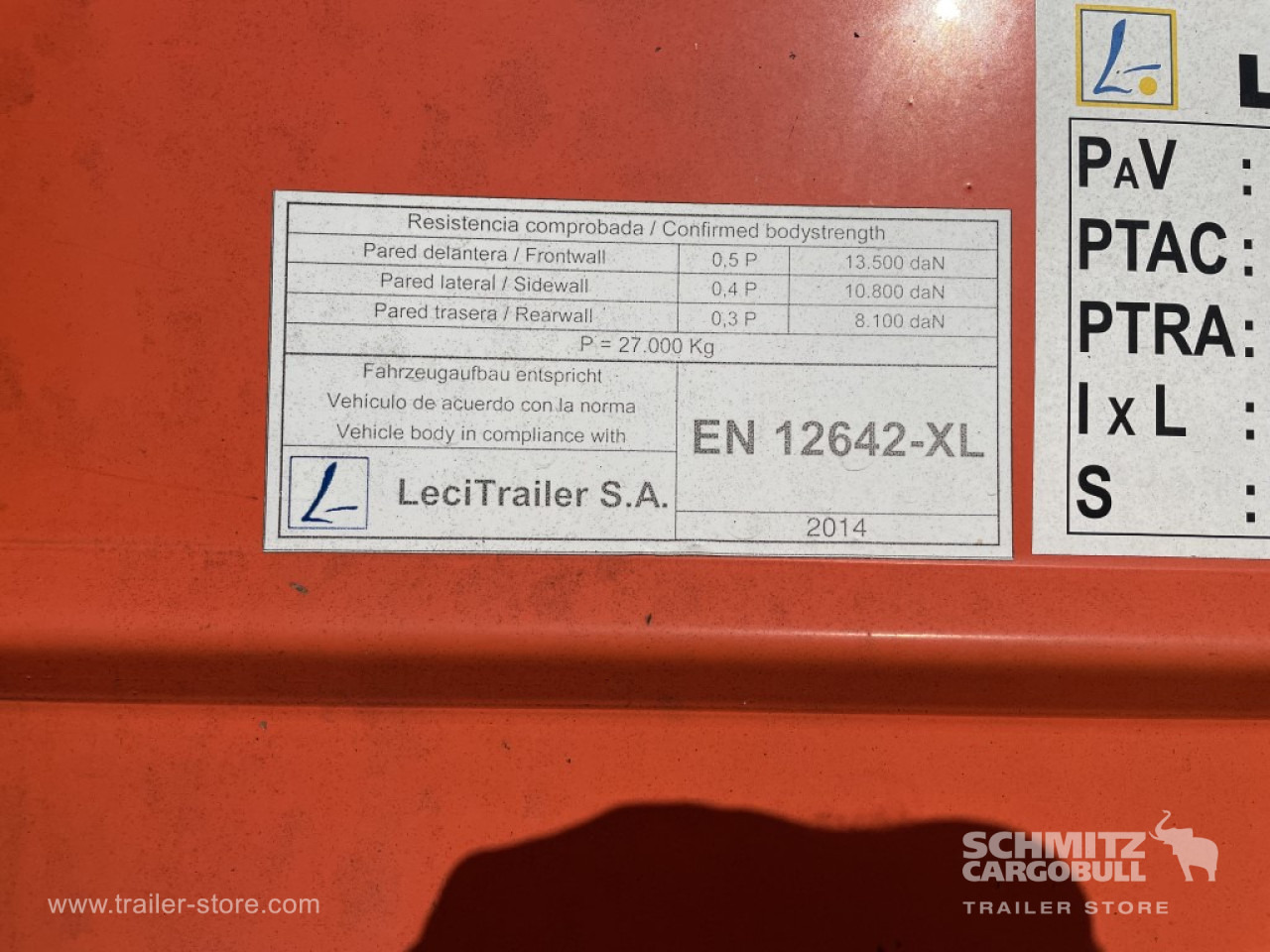 LECI TRAILER Semiremolque Lona Standard - Semirremolque lona: foto 2 LECI TRAILER Semiremolque Lona Standard - Semirremolque lona: foto 2