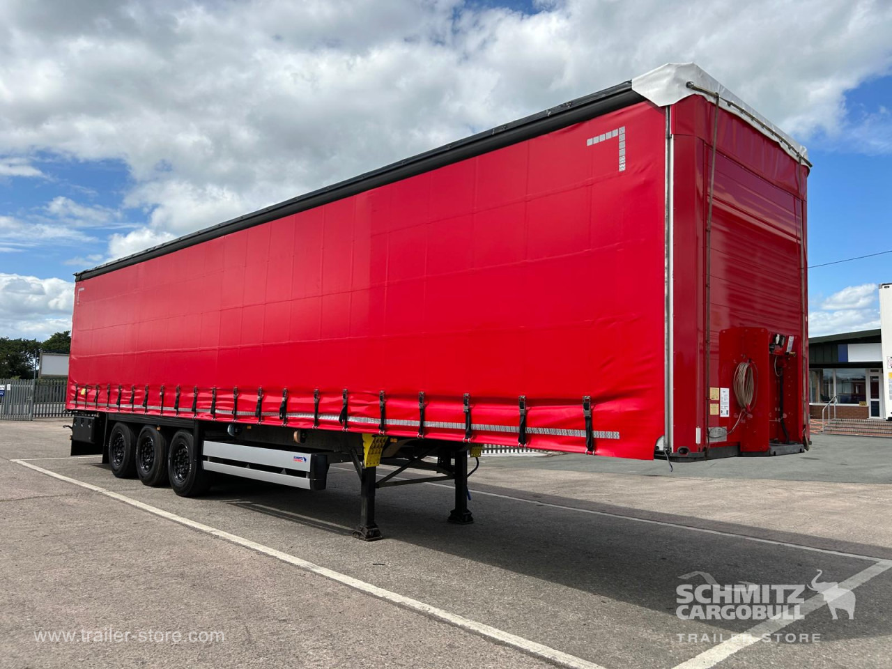 SCHMITZ Curtainsider Euroliner - Semirremolque lona: foto 1 SCHMITZ Curtainsider Euroliner - Semirremolque lona: foto 1