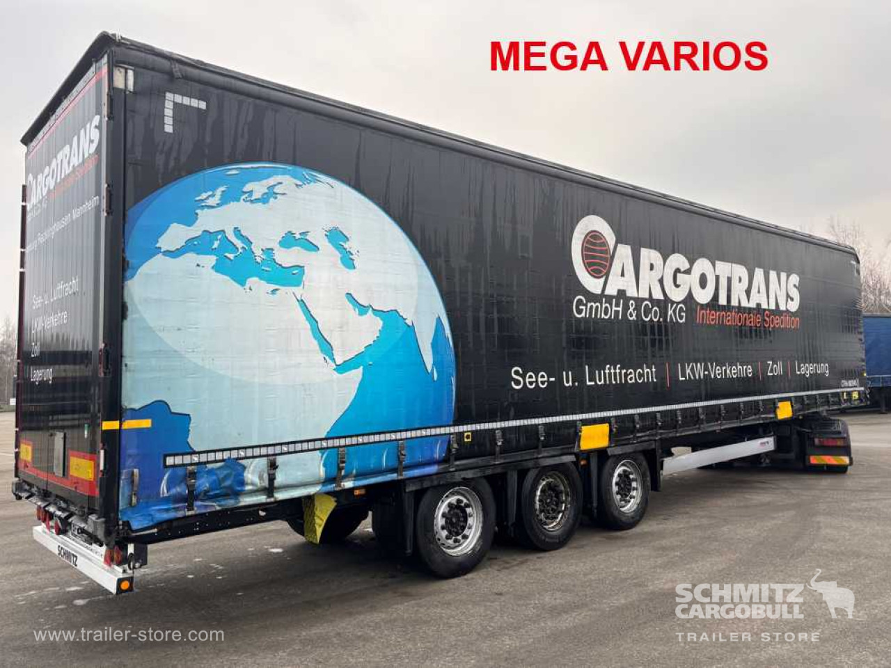 SCHMITZ Curtainsider Mega - Semirremolque lona: foto 1 SCHMITZ Curtainsider Mega - Semirremolque lona: foto 1