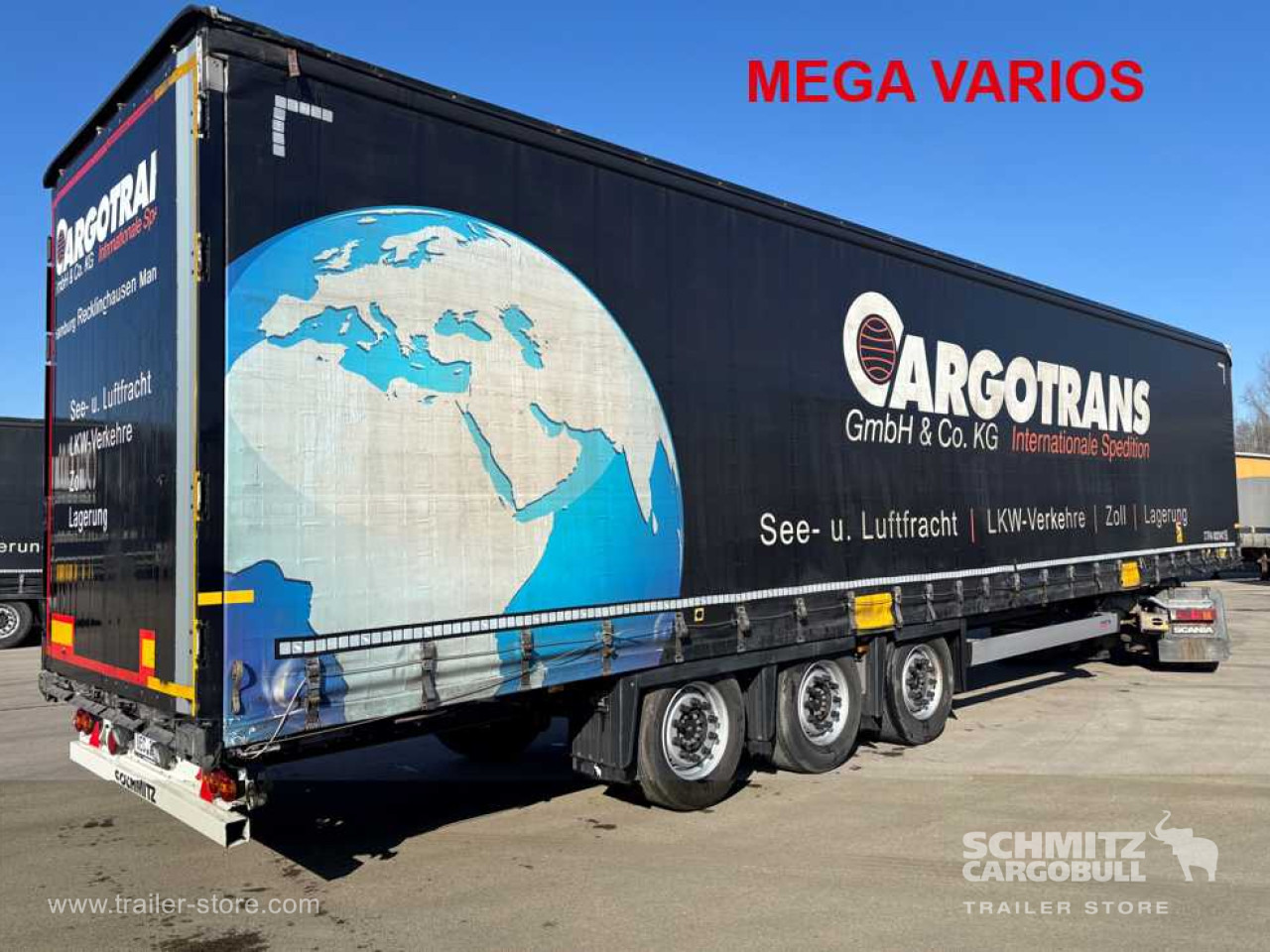 SCHMITZ Curtainsider Mega - Semirremolque lona: foto 1 SCHMITZ Curtainsider Mega - Semirremolque lona: foto 1