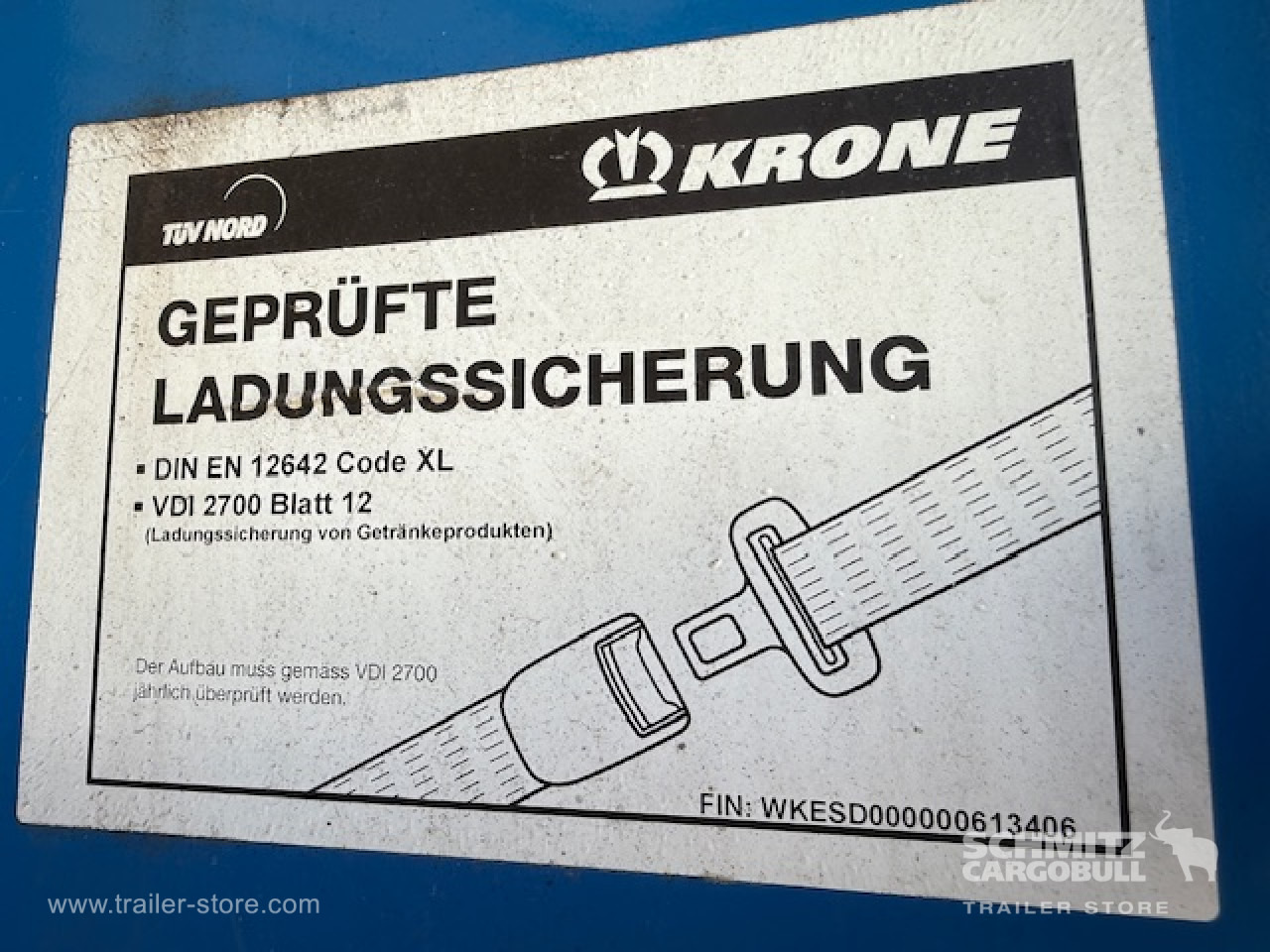 KRONE Oplegger Schuifzeil Mega - Semirremolque lona: foto 5 KRONE Oplegger Schuifzeil Mega - Semirremolque lona: foto 5