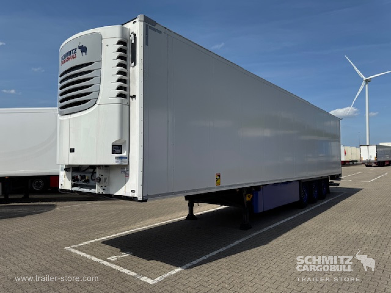 Semirremolque isotérmico SCHMITZ Oplegger Vries Multitemp Taillift: foto 1