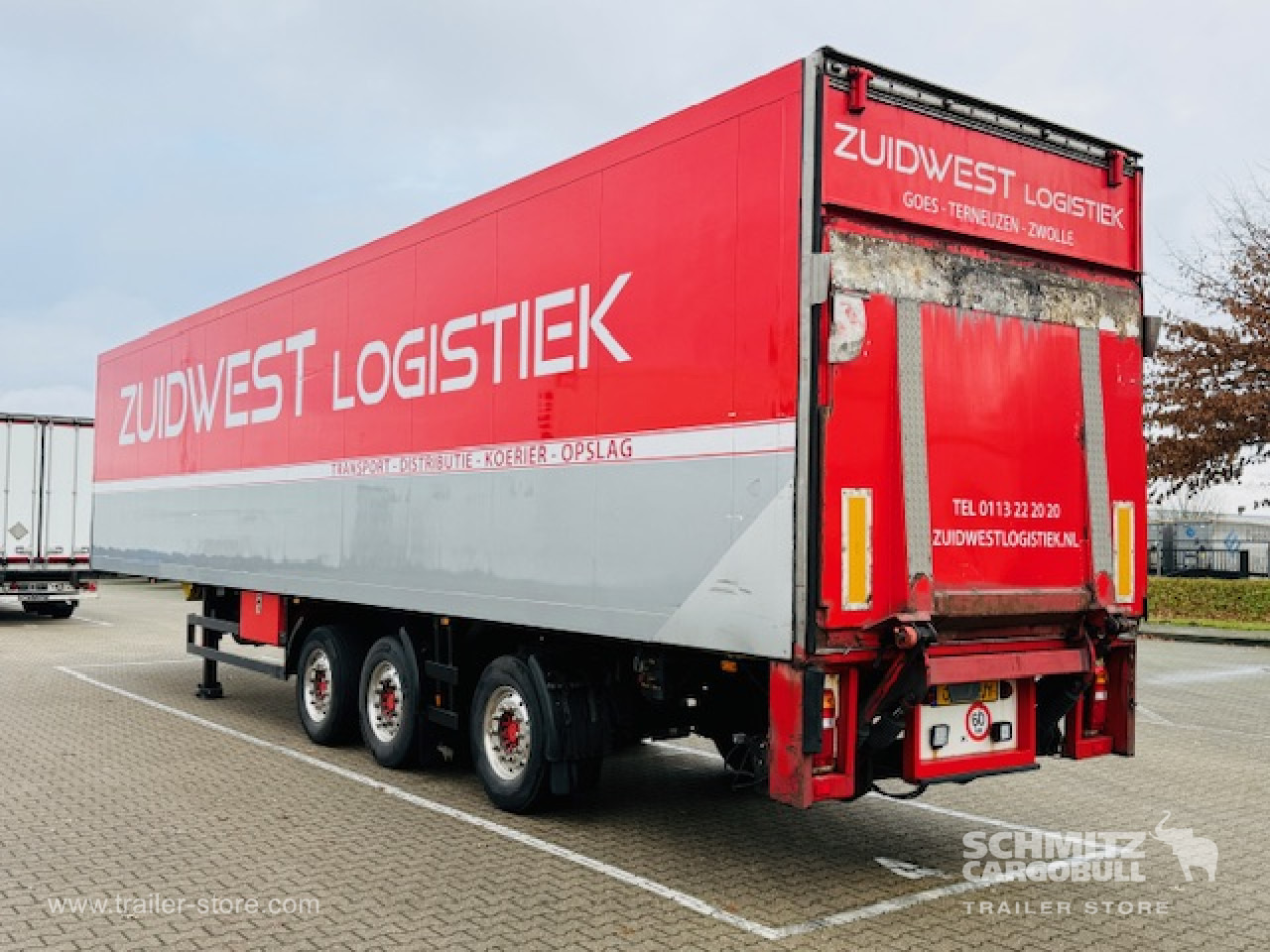 Semirremolque isotérmico SCHMITZ Oplegger Vries Standard Taillift: foto 8