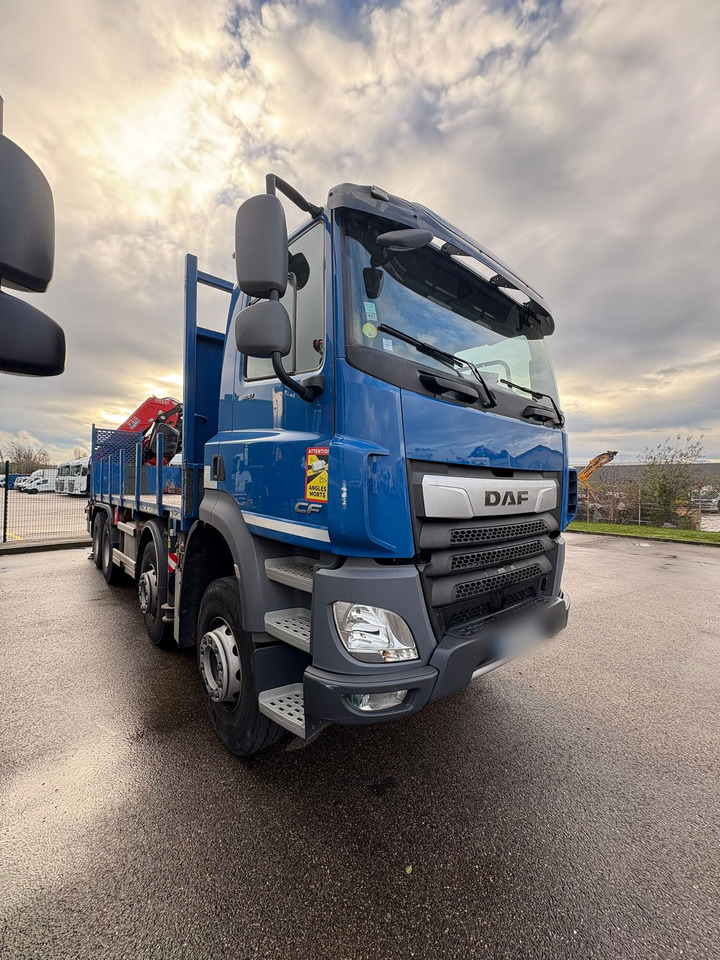 DAF CF 480 8x4 E6 / Fassi F315A.2.26 crane / flatbedCF 480 8x4 E6 / Fassi F315A.2.26 crane / flatbed - Camión caja abierta, Camión grúa: foto 2 DAF CF 480 8x4 E6 / Fassi F315A.2.26 crane / flatbedCF 480 8x4 E6 / Fassi F315A.2.26 crane / flatbed - Camión caja abierta, Camión grúa: foto 2