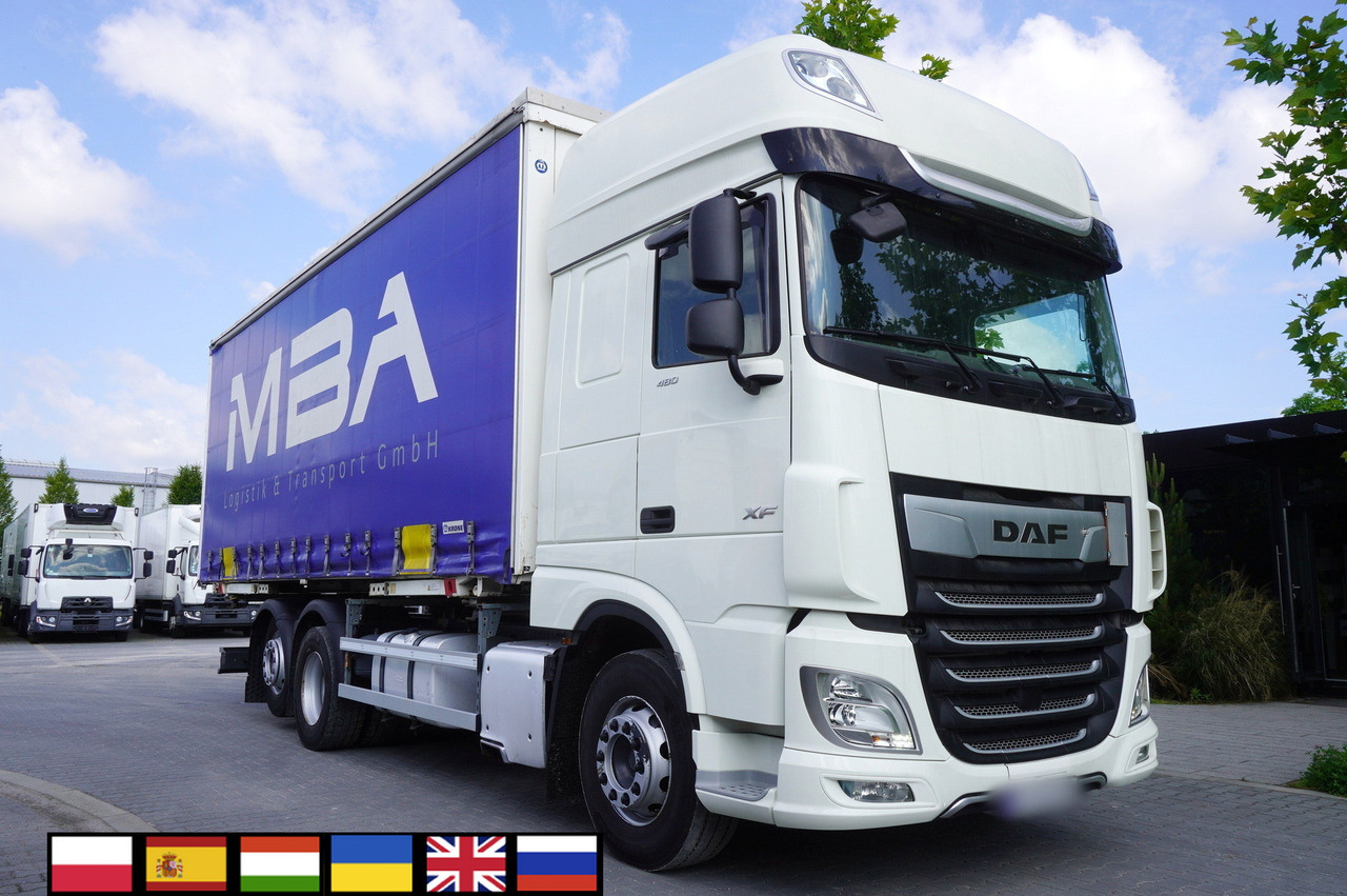 DAF XF 480 SSC / Curtainsider 19 EPAL / 2021 - Camión lona: foto 1 DAF XF 480 SSC / Curtainsider 19 EPAL / 2021 - Camión lona: foto 1