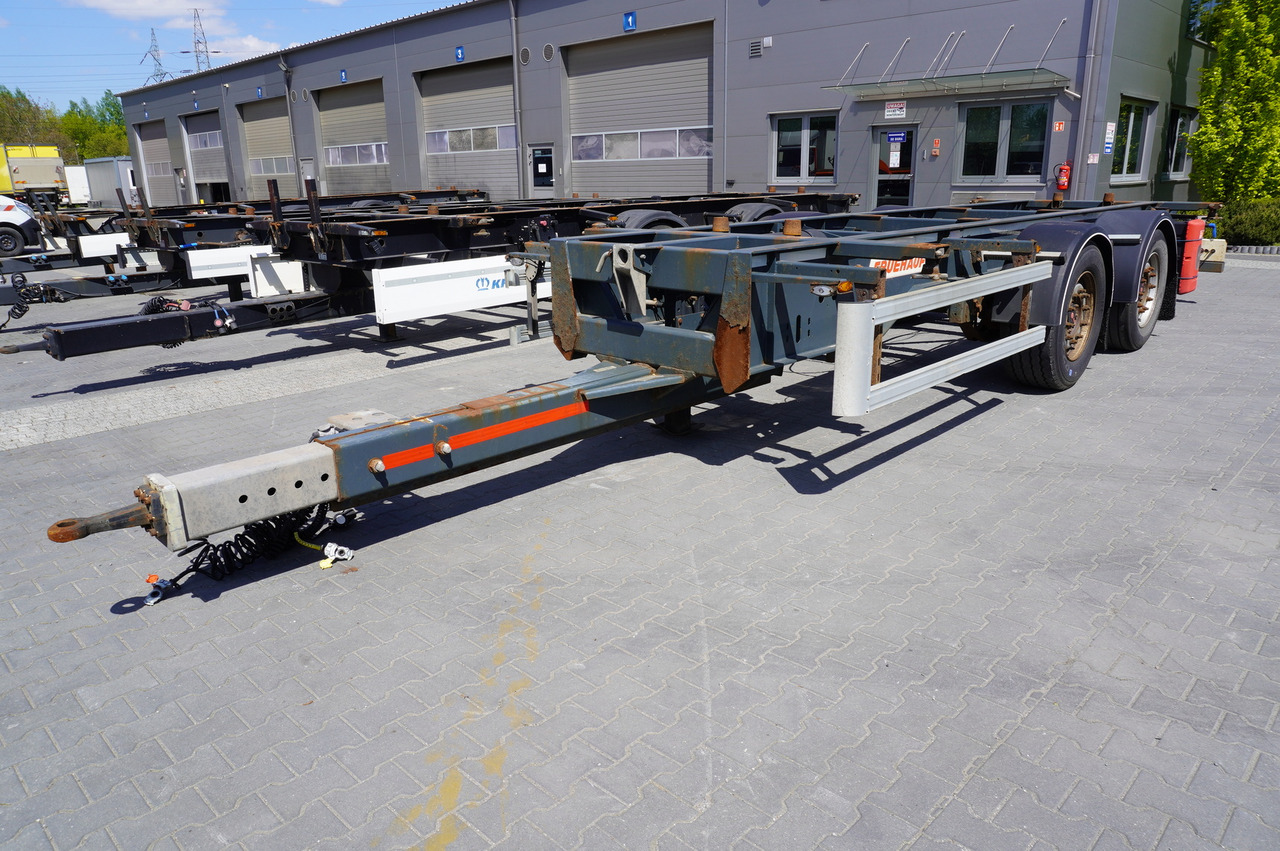 FRUEHAUF BDF / 18 t - Remolque chasis: foto 1 FRUEHAUF BDF / 18 t - Remolque chasis: foto 1