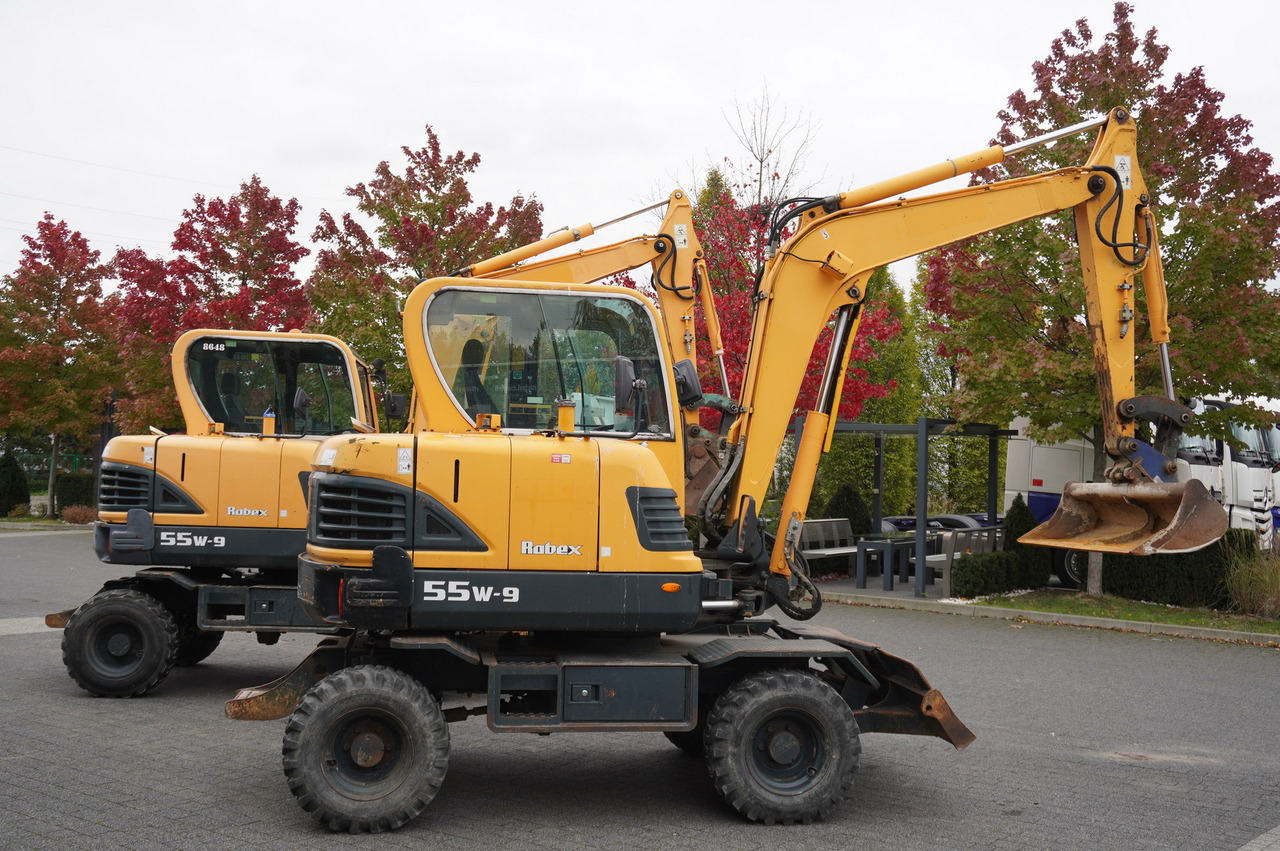 Hyundai Robex 55W-9 Wheeled Excavator 5.5t / 2pcs - Excavadora: foto 4 Hyundai Robex 55W-9 Wheeled Excavator 5.5t / 2pcs - Excavadora: foto 4