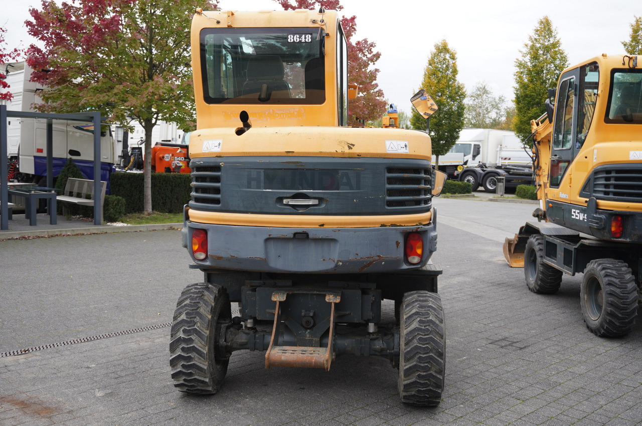 Miniexcavadora Hyundai Robex 55W-9 Wheeled Excavator 5.5t / 2pcs: foto 11