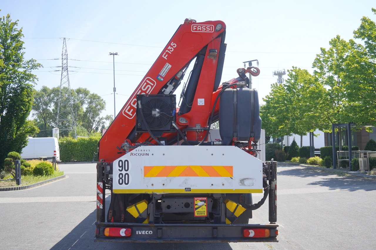 IVECO EUROCARGO 190-280L / FASSI F135A / 8 M / Lift cap. 5580 kg - Camión caja abierta, Camión grúa: foto 5 IVECO EUROCARGO 190-280L / FASSI F135A / 8 M / Lift cap. 5580 kg - Camión caja abierta, Camión grúa: foto 5