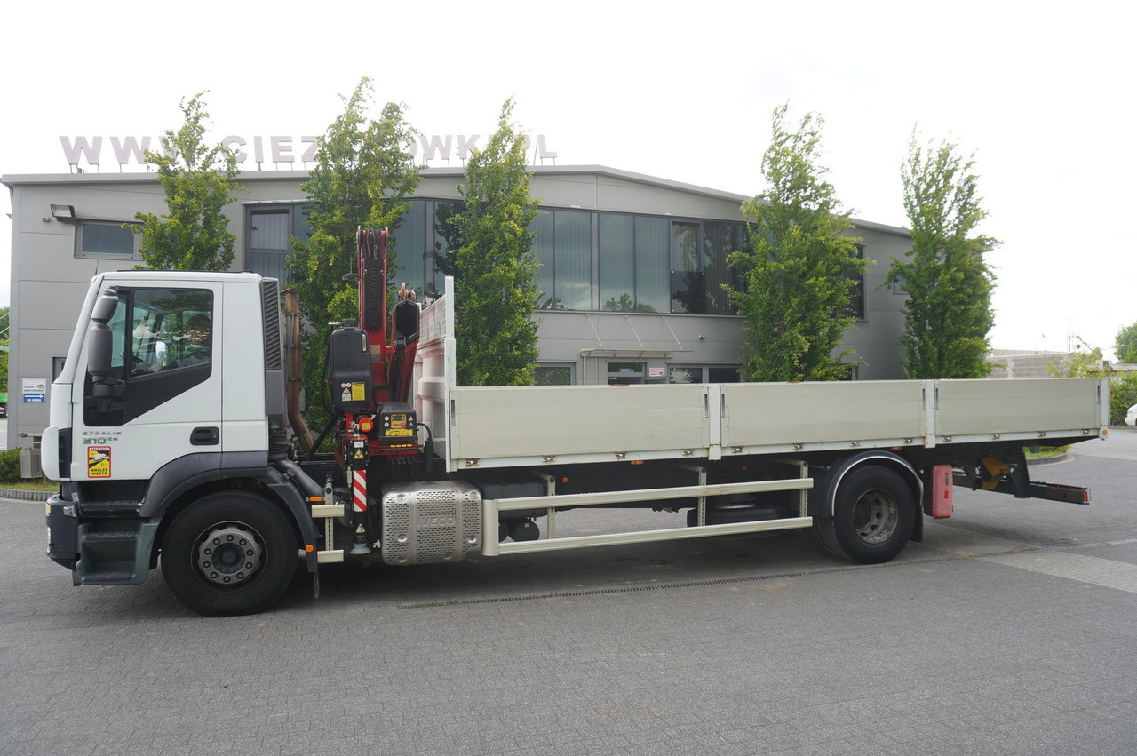IVECO STRALIS 19.310 E6 / Flatbed 19 EPAL / FASSI F135 / 225 MTH! / 5.7 T - Camión caja abierta, Camión grúa: foto 5 IVECO STRALIS 19.310 E6 / Flatbed 19 EPAL / FASSI F135 / 225 MTH! / 5.7 T - Camión caja abierta, Camión grúa: foto 5