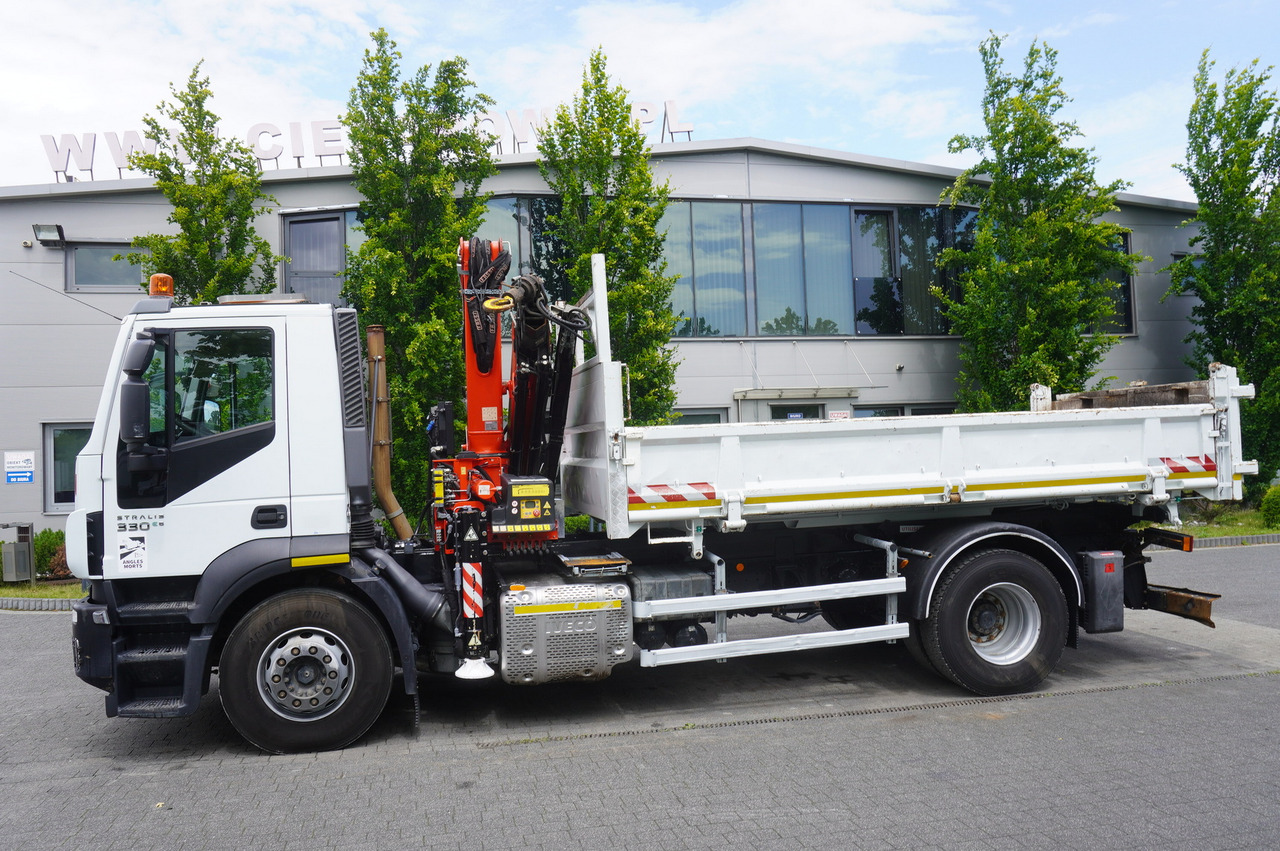 IVECO STRALIS 330 E6 / FASSI 195A 8.5 T / 3-side tipper - Camión volquete, Camión grúa: foto 3 IVECO STRALIS 330 E6 / FASSI 195A 8.5 T / 3-side tipper - Camión volquete, Camión grúa: foto 3