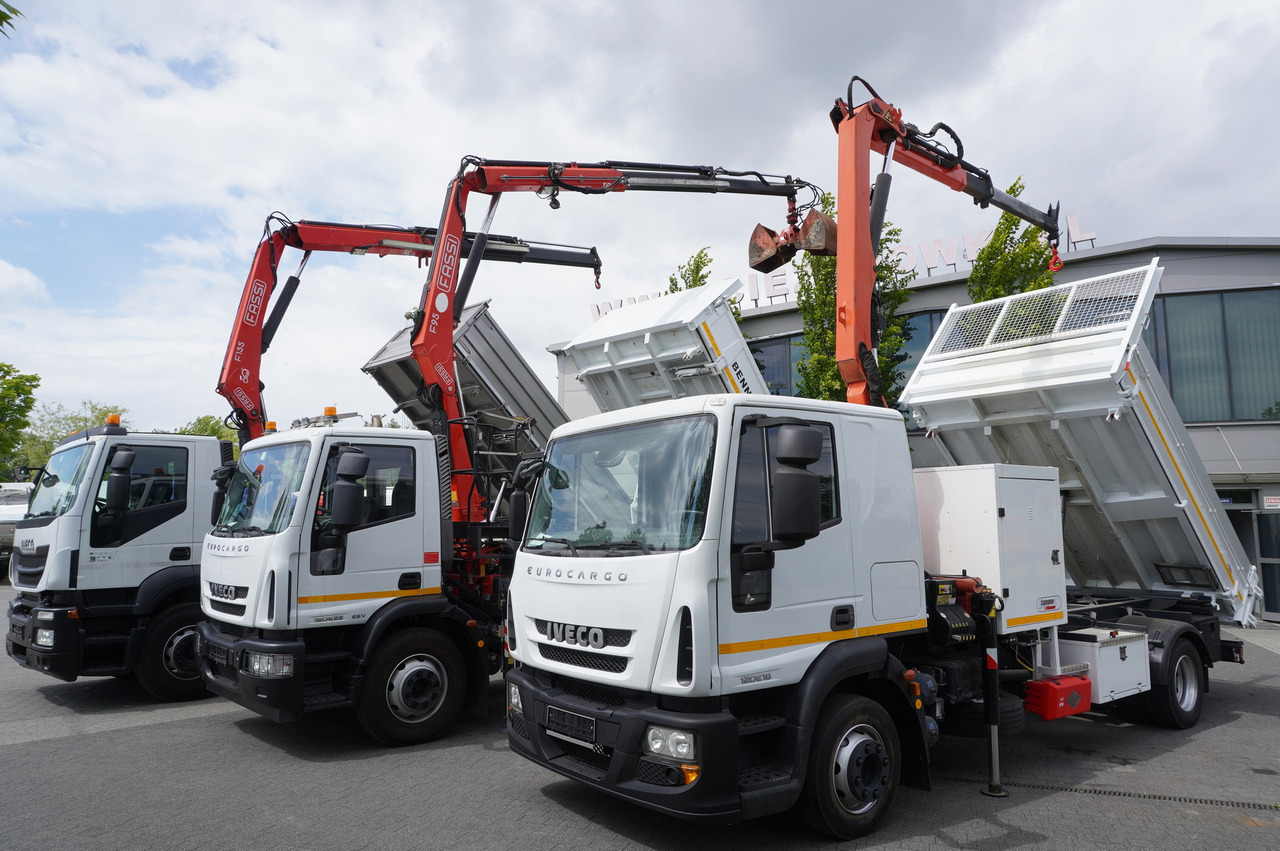 IVECO Stralis 310 E6 / NEW 3-sided tipper / Fassi F135 crane with remote control - Camión caja abierta, Camión grúa: foto 4 IVECO Stralis 310 E6 / NEW 3-sided tipper / Fassi F135 crane with remote control - Camión caja abierta, Camión grúa: foto 4