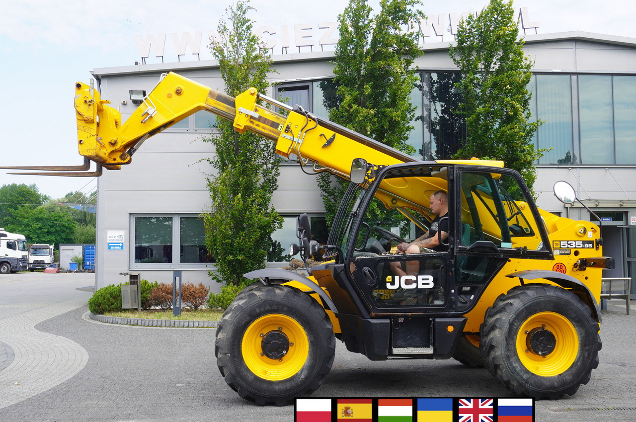 JCB 535-95 / 3.5 T / range 9.5 m / joystick / 2021 - Manipulador telescópico: foto 1 JCB 535-95 / 3.5 T / range 9.5 m / joystick / 2021 - Manipulador telescópico: foto 1