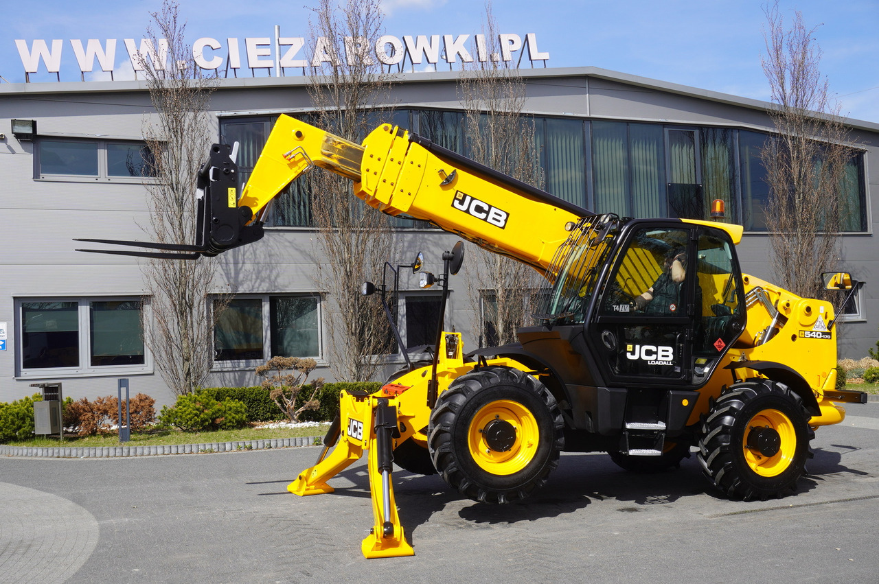 JCB 540-170 Telescopic Loader / 17m / joystick - Cargadora de ruedas telescópica: foto 2 JCB 540-170 Telescopic Loader / 17m / joystick - Cargadora de ruedas telescópica: foto 2
