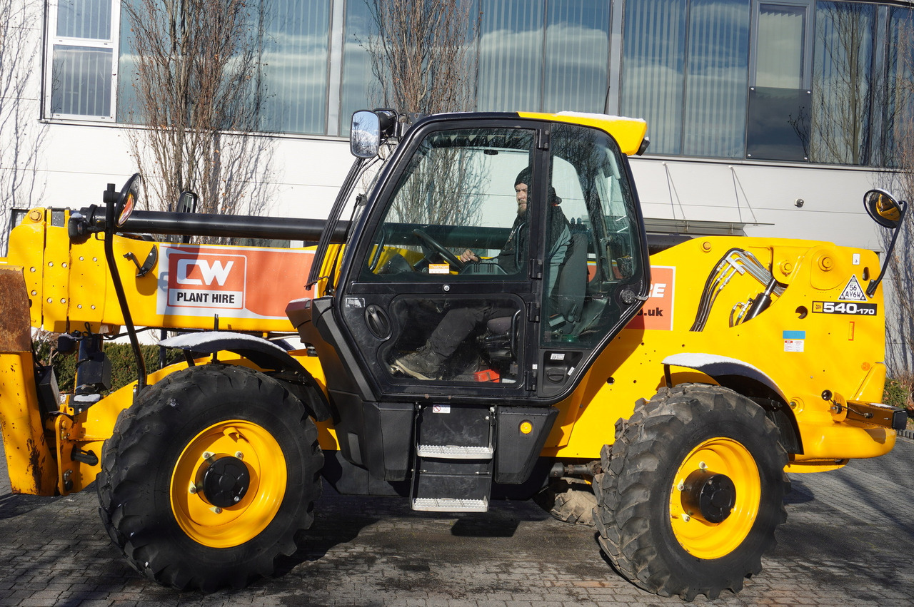 Cargadora de ruedas JCB 540-170 Telescopic Loader / 17m / joystick: foto 31
