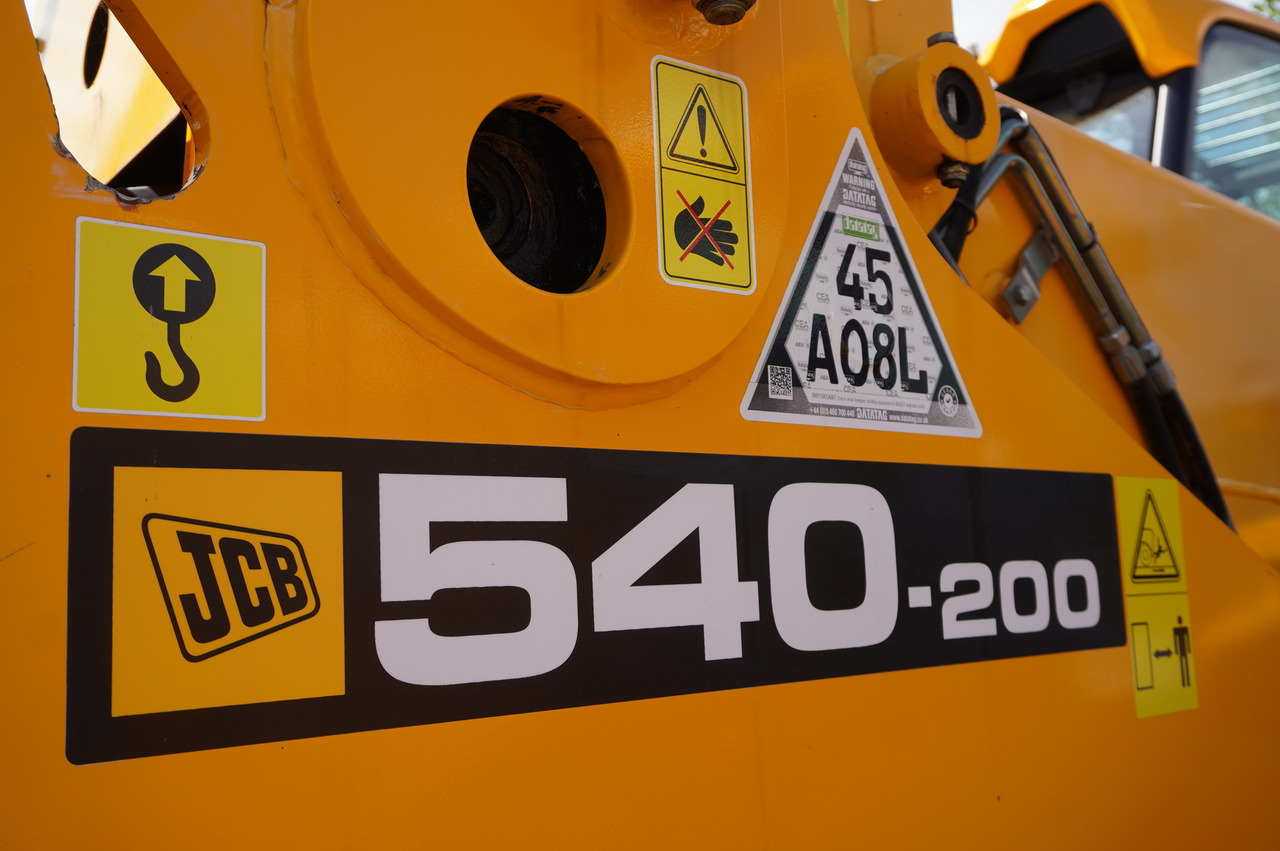 JCB 540-200 Telescopic Loader / 20 m reach / joystick / 2 units - Cargadora de ruedas telescópica: foto 5 JCB 540-200 Telescopic Loader / 20 m reach / joystick / 2 units - Cargadora de ruedas telescópica: foto 5