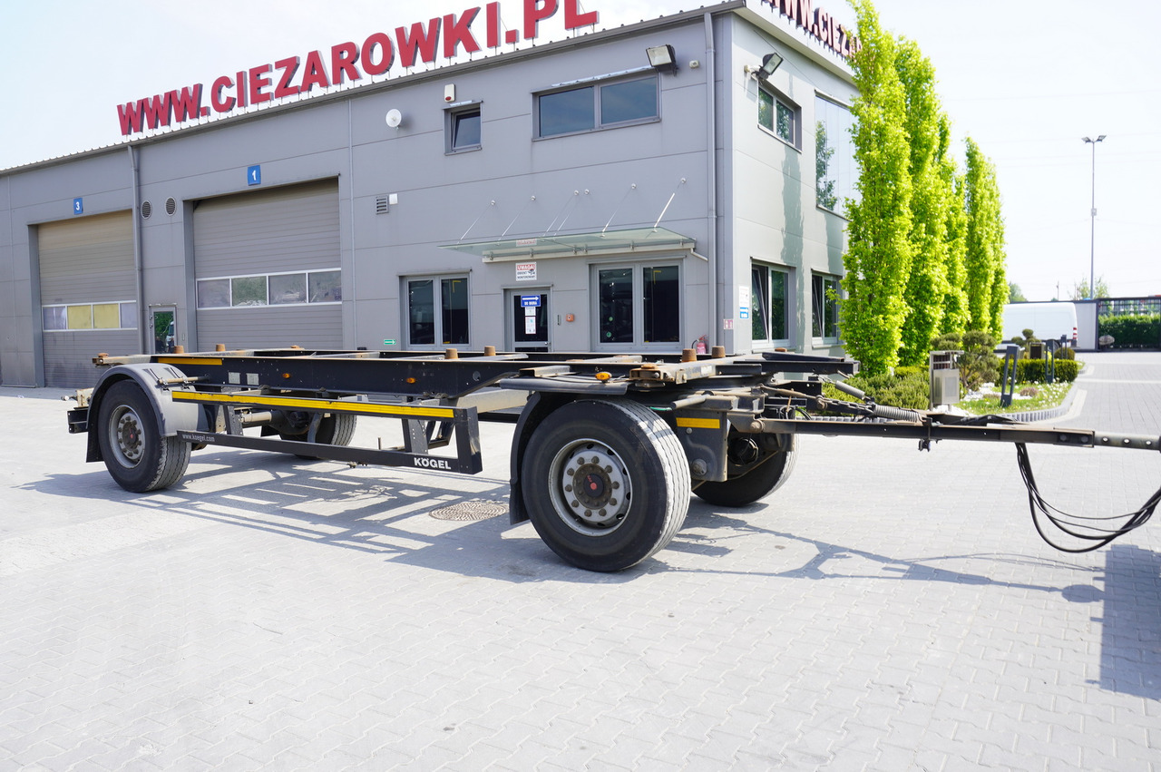 KOGEL AWE 18, two-axle, BDF, 7.5m chassis , air suspension, SAF axles - Remolque chasis: foto 1 KOGEL AWE 18, two-axle, BDF, 7.5m chassis , air suspension, SAF axles - Remolque chasis: foto 1