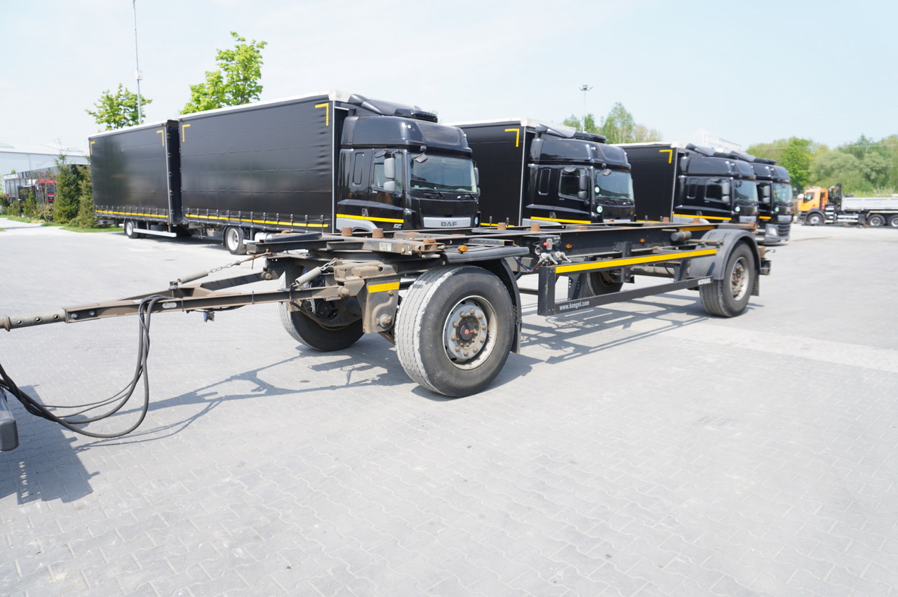KOGEL AWE 18, two-axle, BDF, 7.5m chassis , air suspension, SAF axles - Remolque chasis: foto 2 KOGEL AWE 18, two-axle, BDF, 7.5m chassis , air suspension, SAF axles - Remolque chasis: foto 2