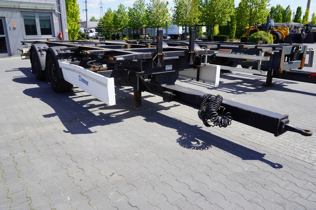 KRONE BDF / 18 t - Remolque chasis: foto 1 KRONE BDF / 18 t - Remolque chasis: foto 1