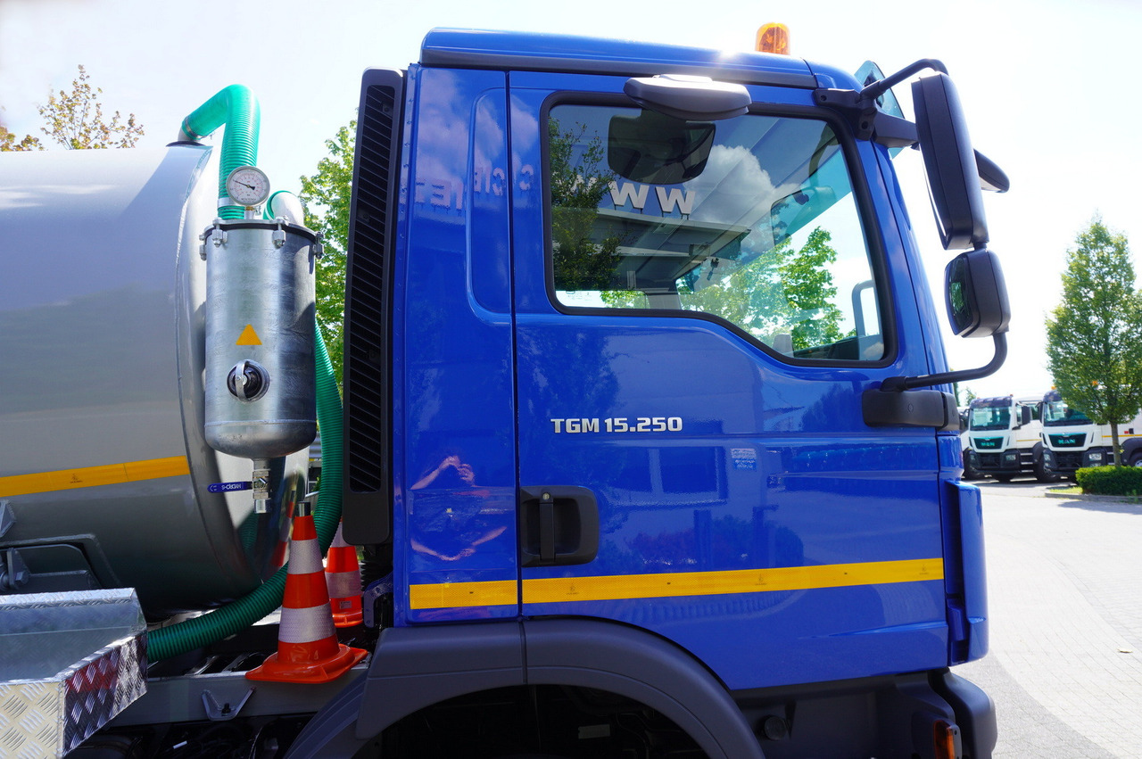 Cuba de purín MAN TGM 15.250 / NEW septic tank (07/2025) superstructure 8000 l / 160 tho. km: foto 16